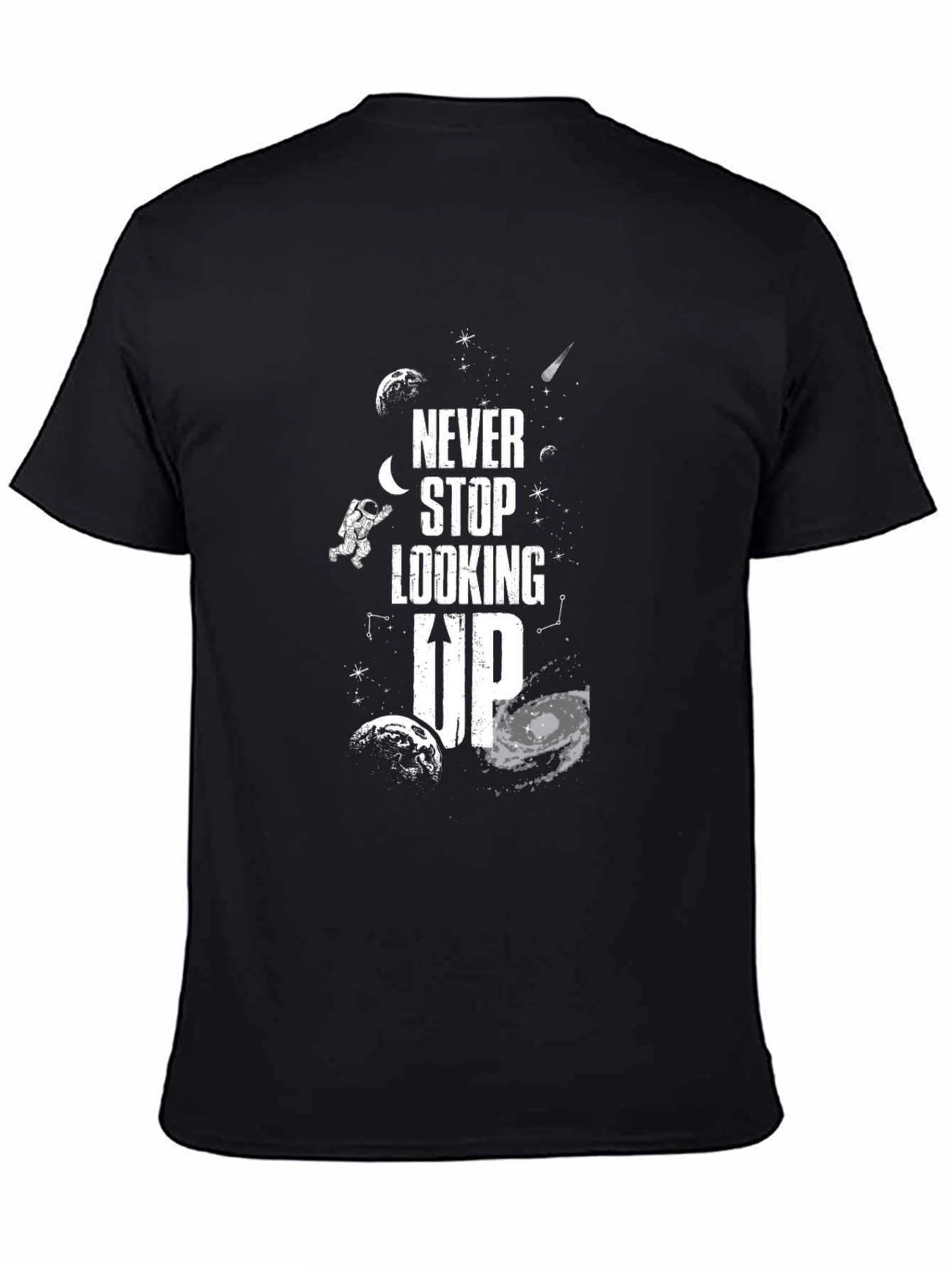 Never Stop Looking Up Graphic Tee
