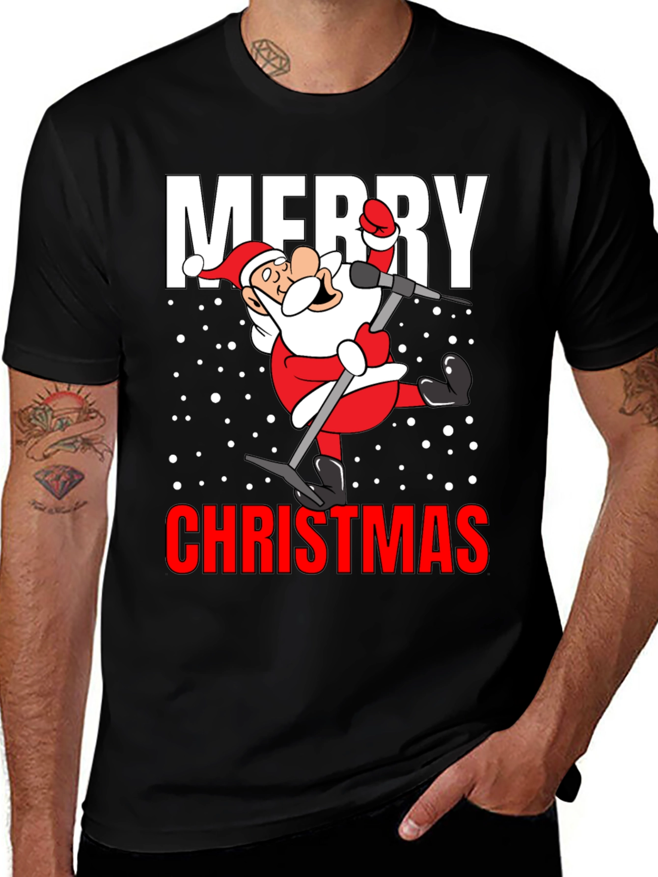 Merry Christmas Santa Claus T-Shirt