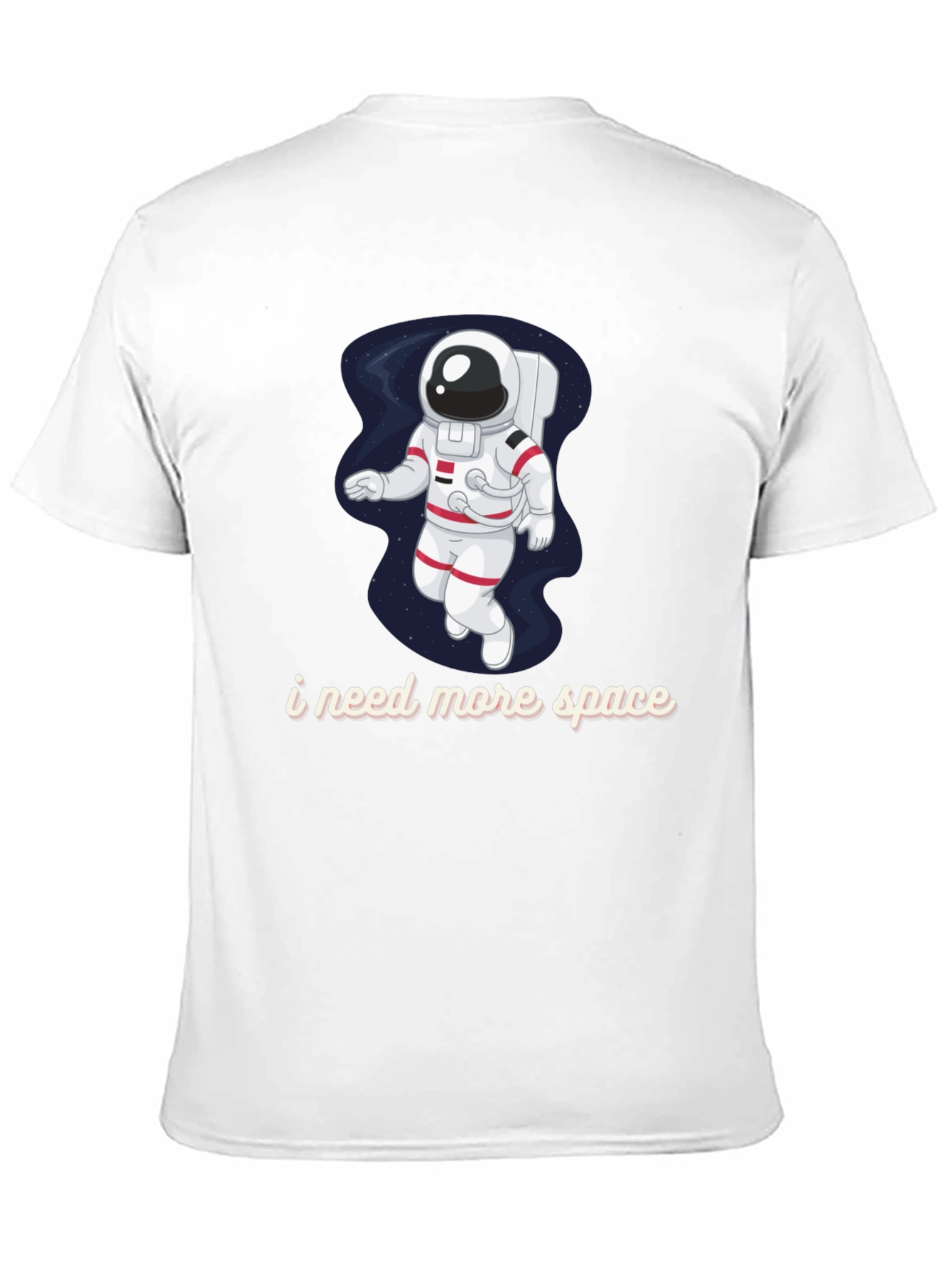 I Need More Space Astronaut Graphic T-Shirt
