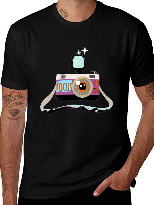 Focus On Camera Graphic T-Shirt
