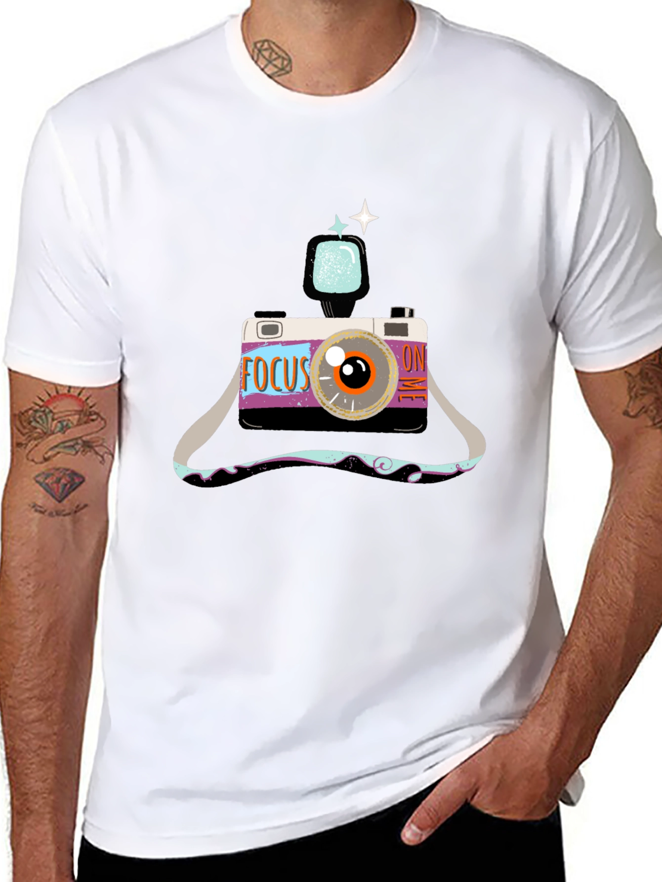 Focus On Camera Graphic T-Shirt