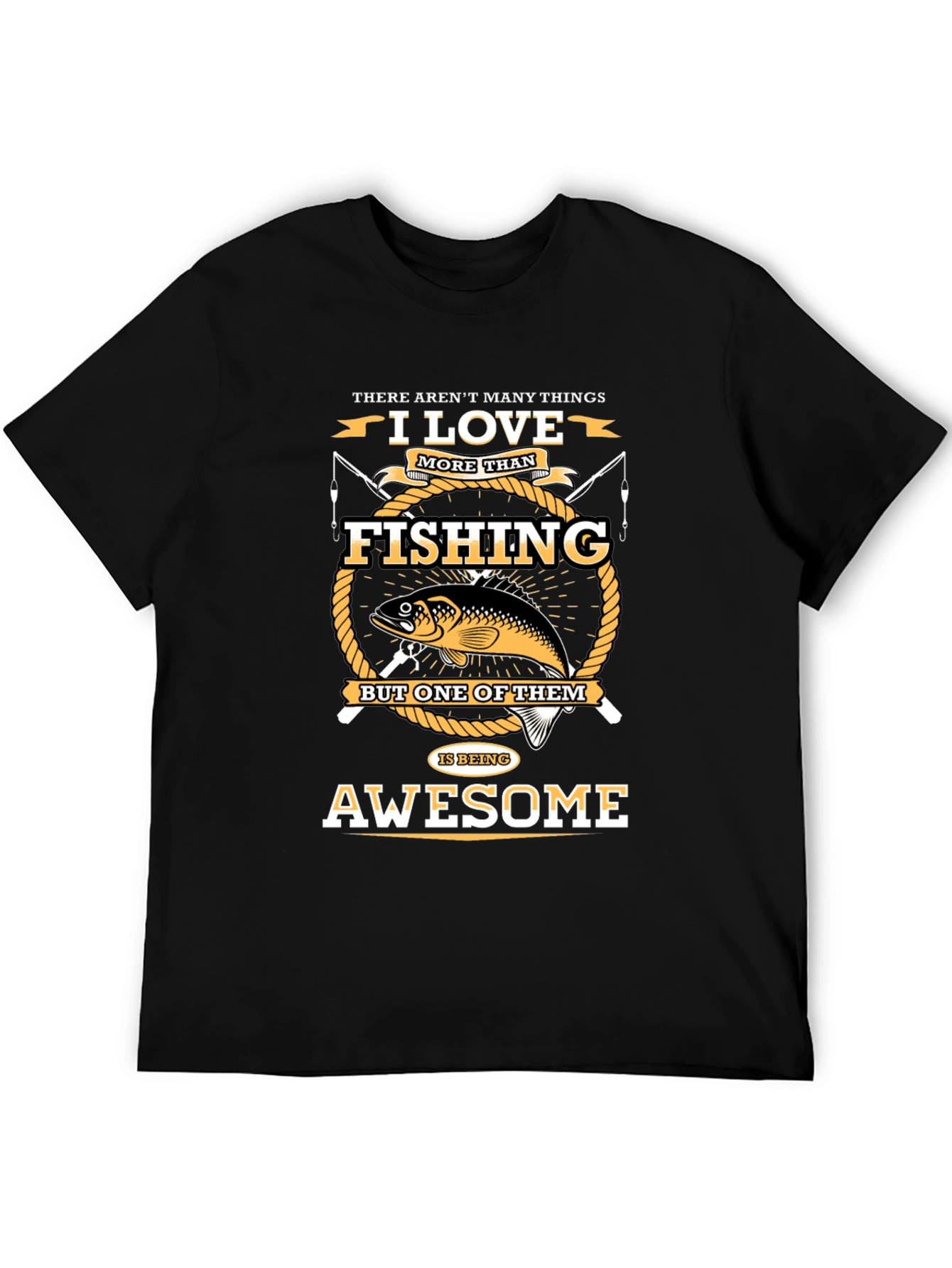 Fishing Awesome T-Shirt | Mens Graphic Tee