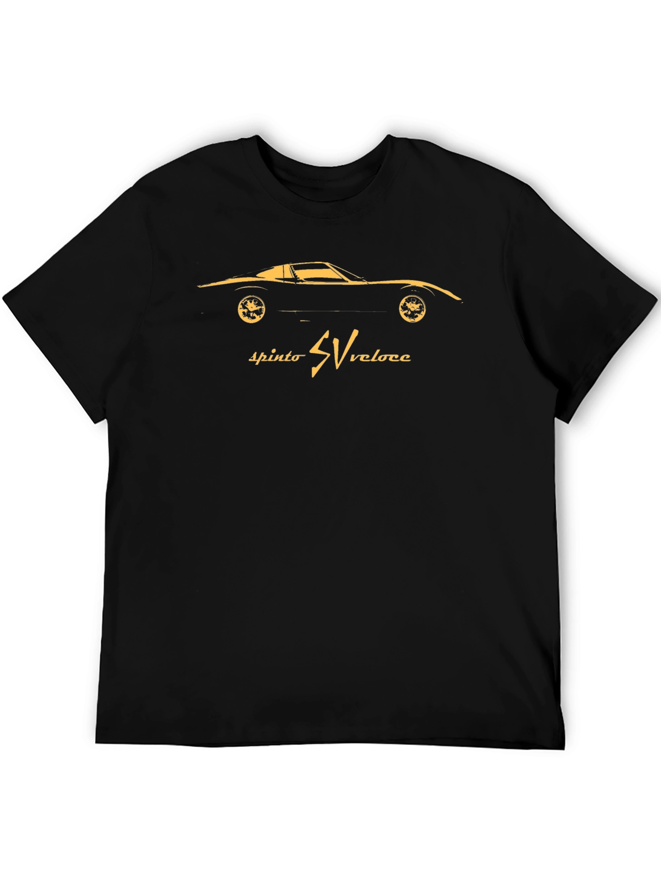 Spinto SV Veloce Car T-Shirt - Black