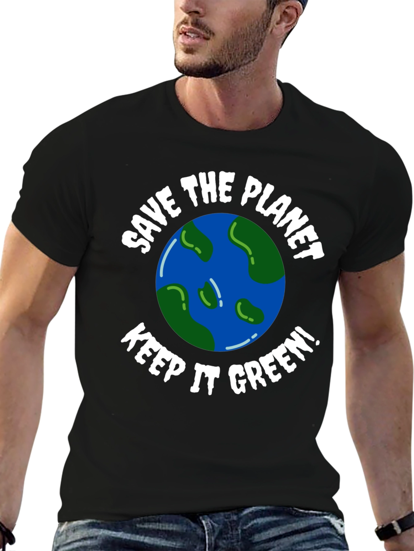 Save the Planet Keep it Green! Graphic Tee