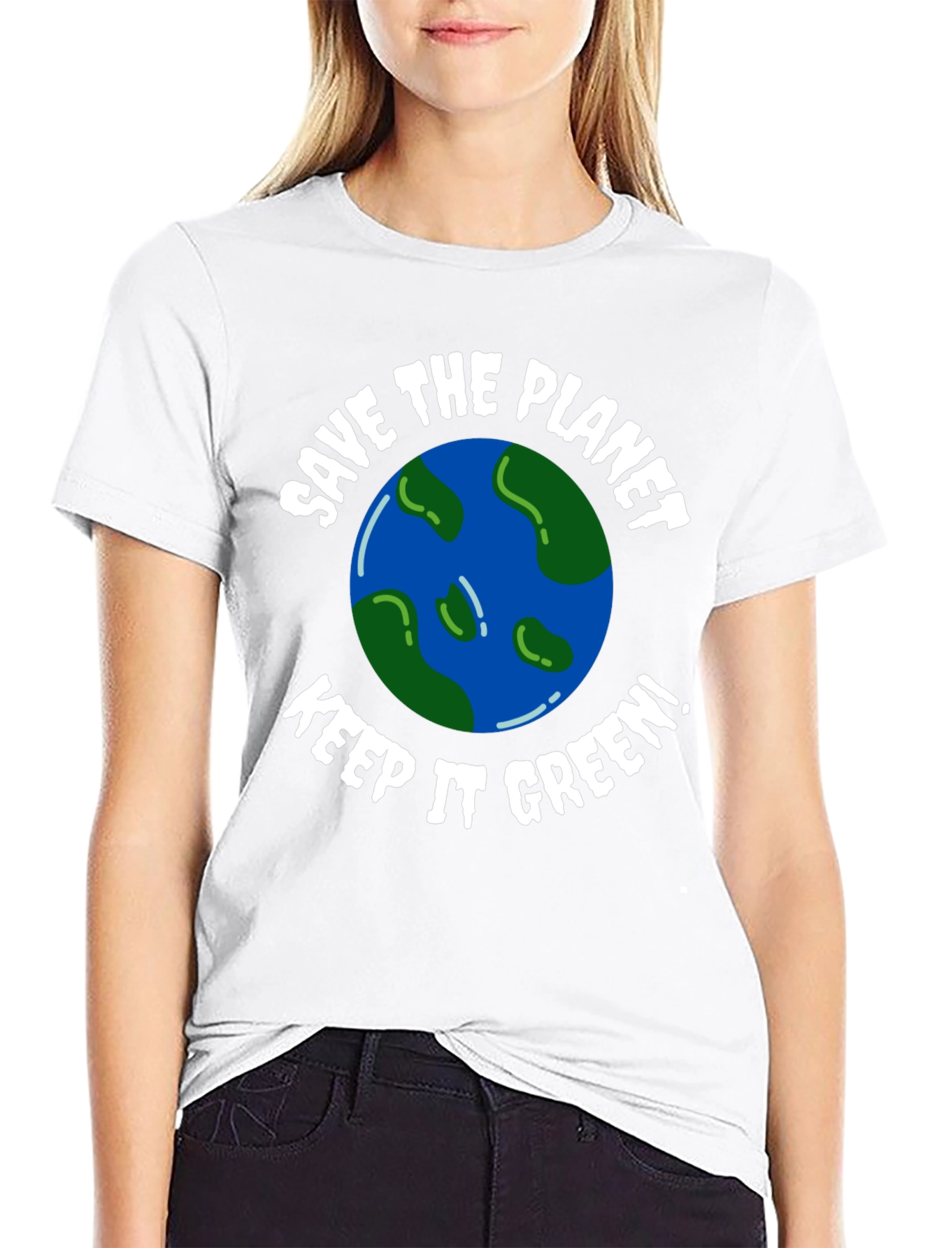 Save the Planet Keep it Green! Graphic Tee