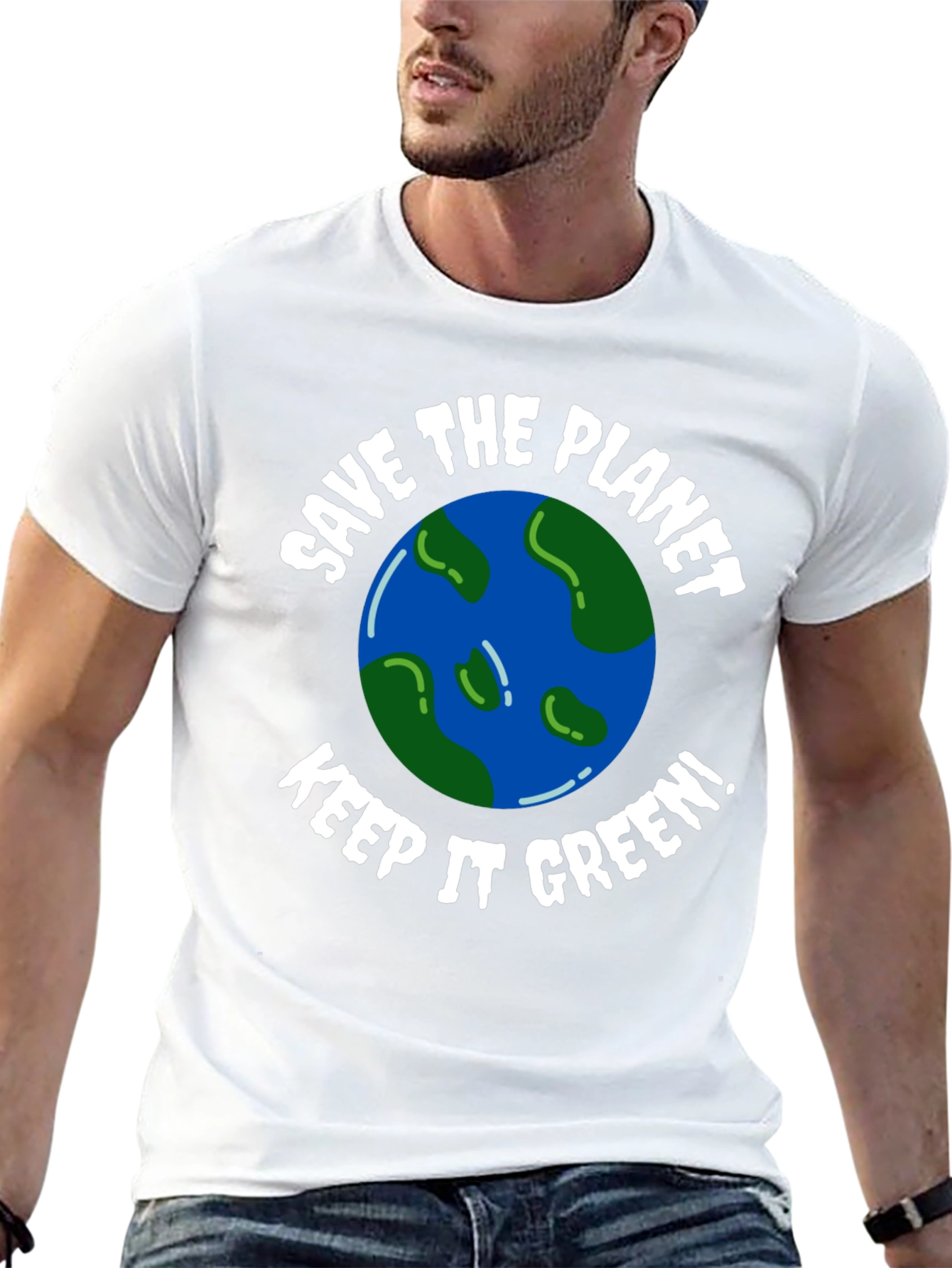 Save the Planet Keep it Green! Graphic Tee