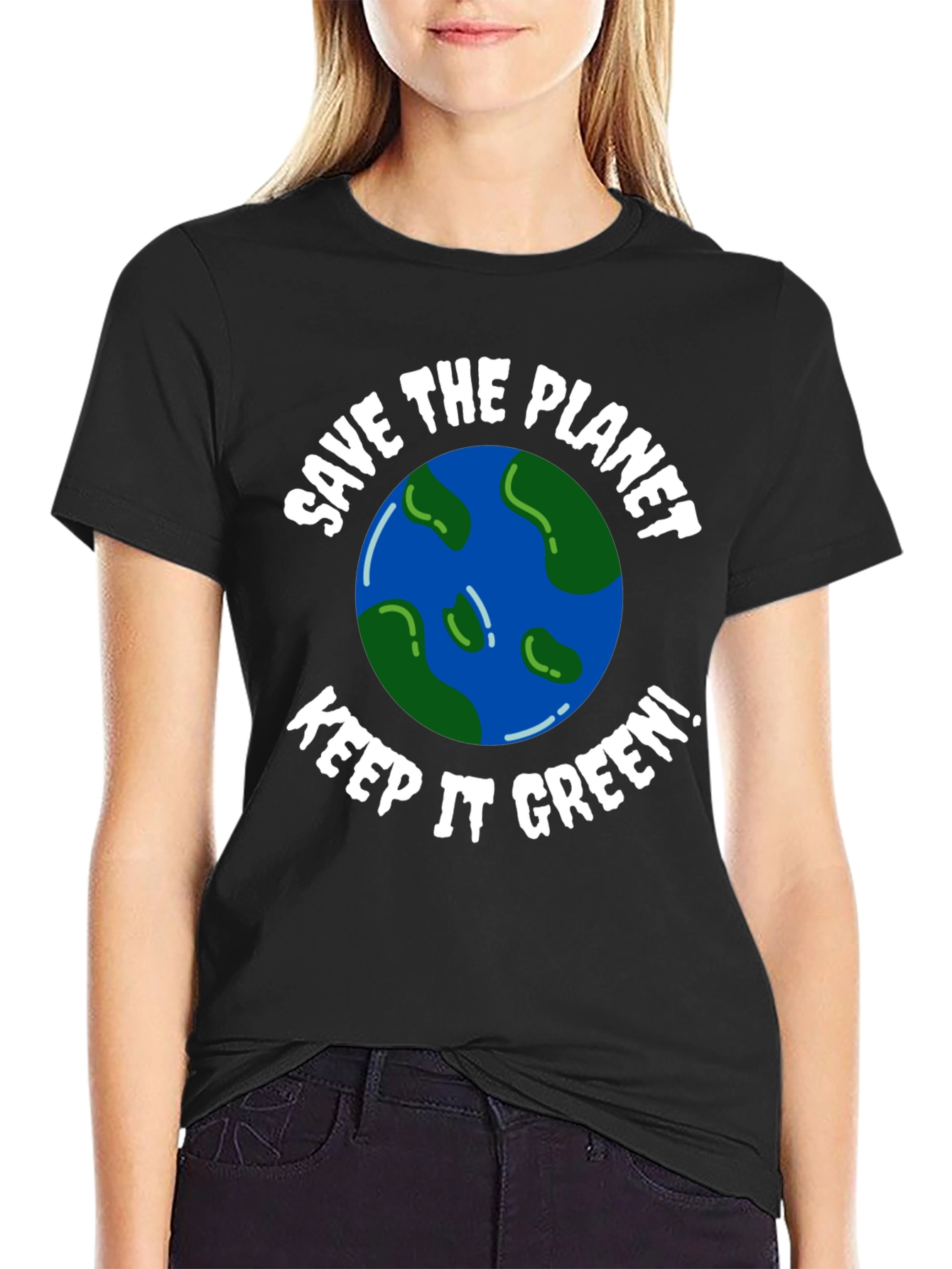 Save the Planet Keep it Green! Graphic Tee
