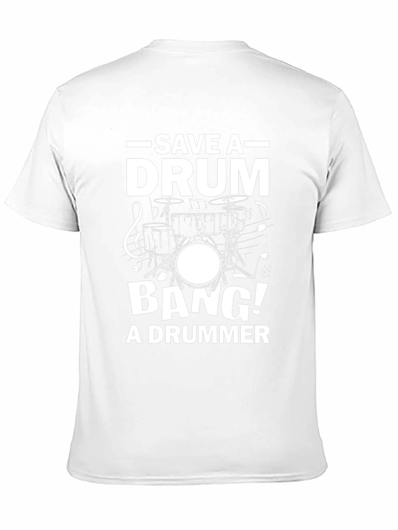 Save a Drum Bang a Drummer T-Shirt