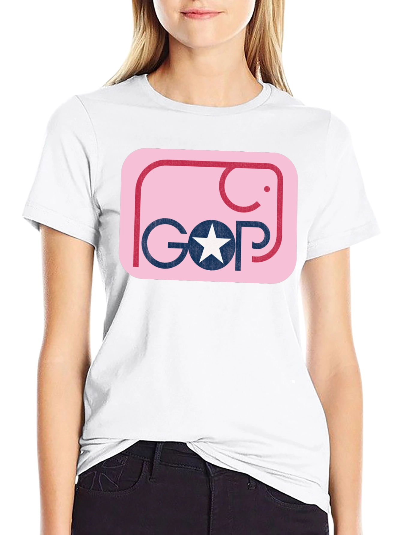GOP Elephant Graphic T-Shirt - Political Tee