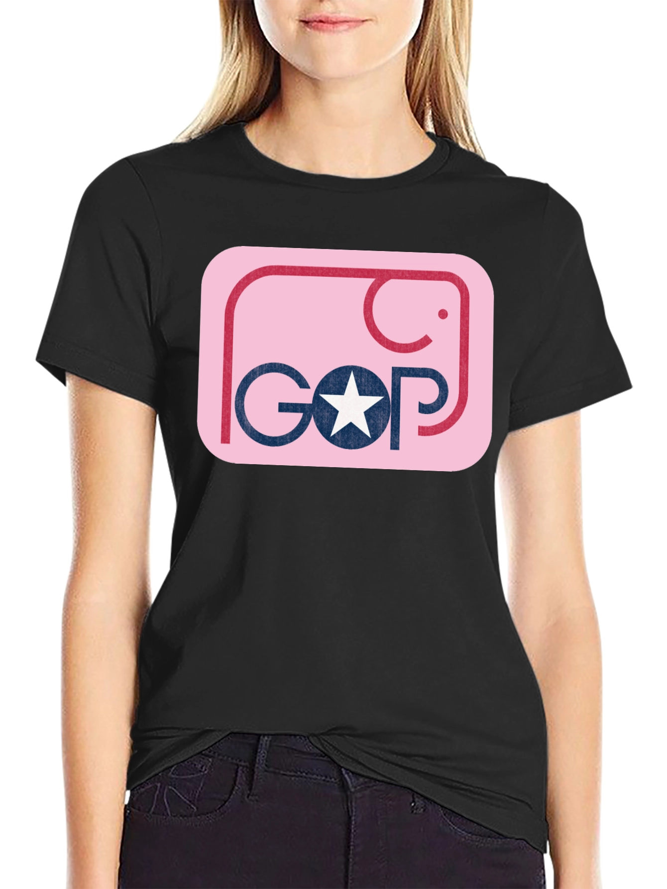 GOP Elephant Graphic T-Shirt - Political Tee