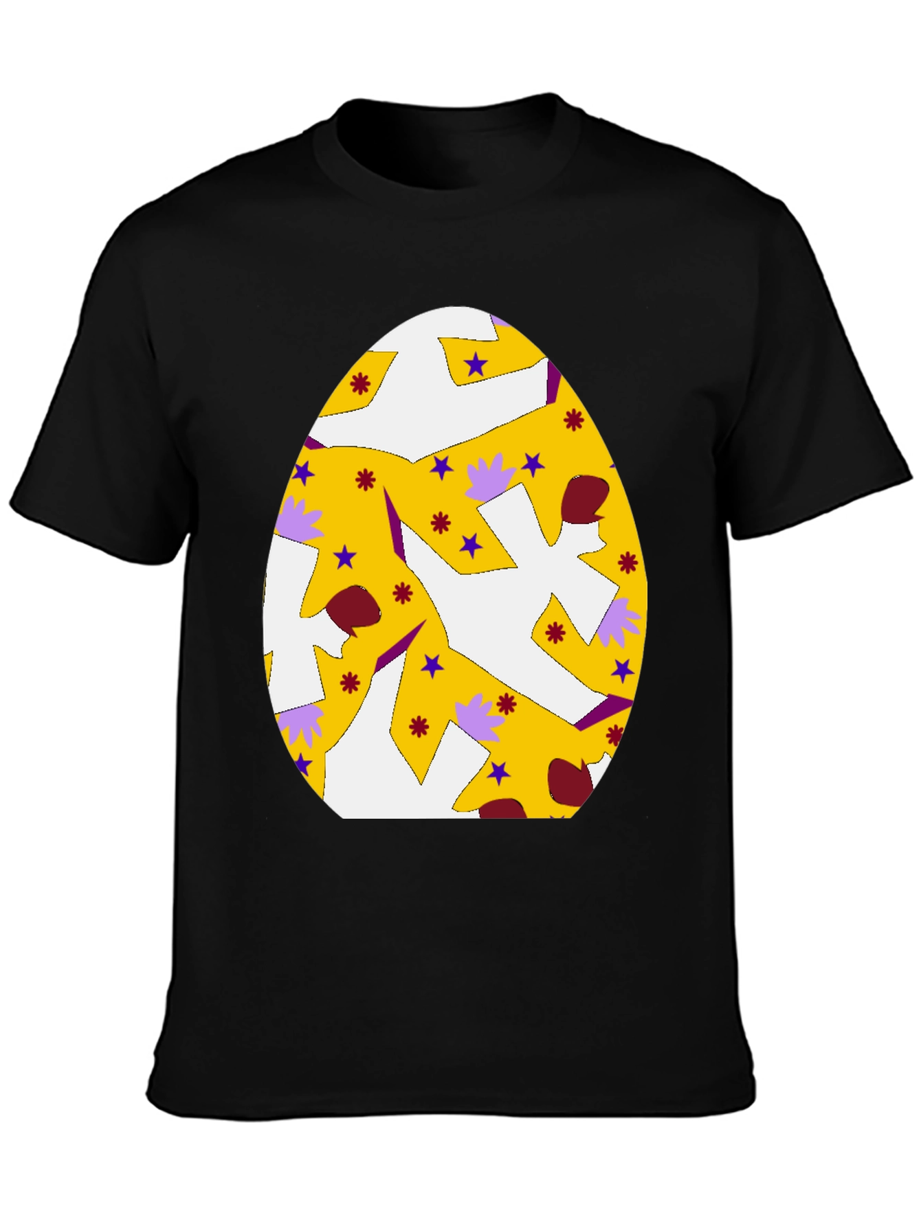 Easter Egg Graphic Tee - Festive Style