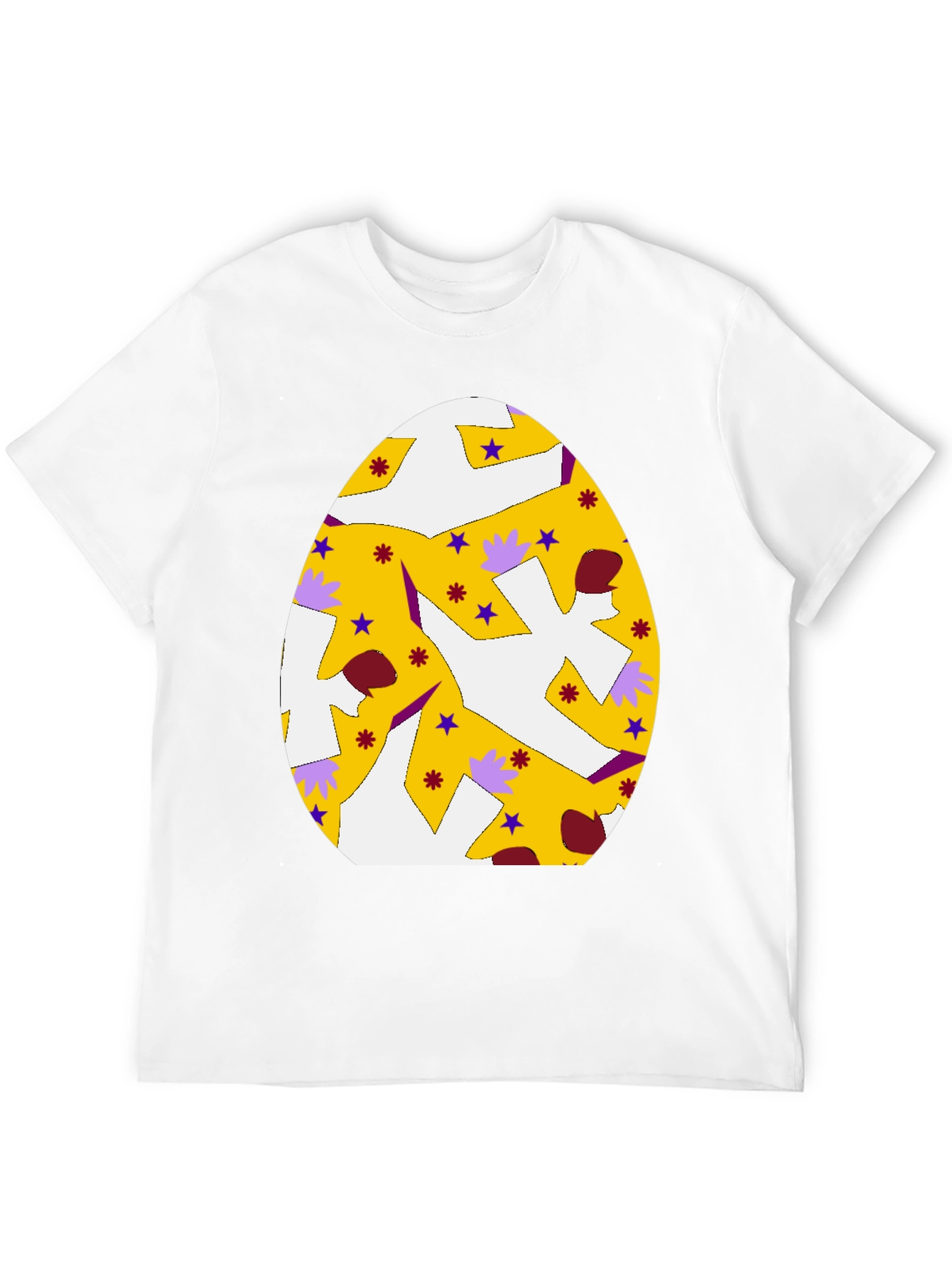 Easter Egg Graphic Tee - Festive Style