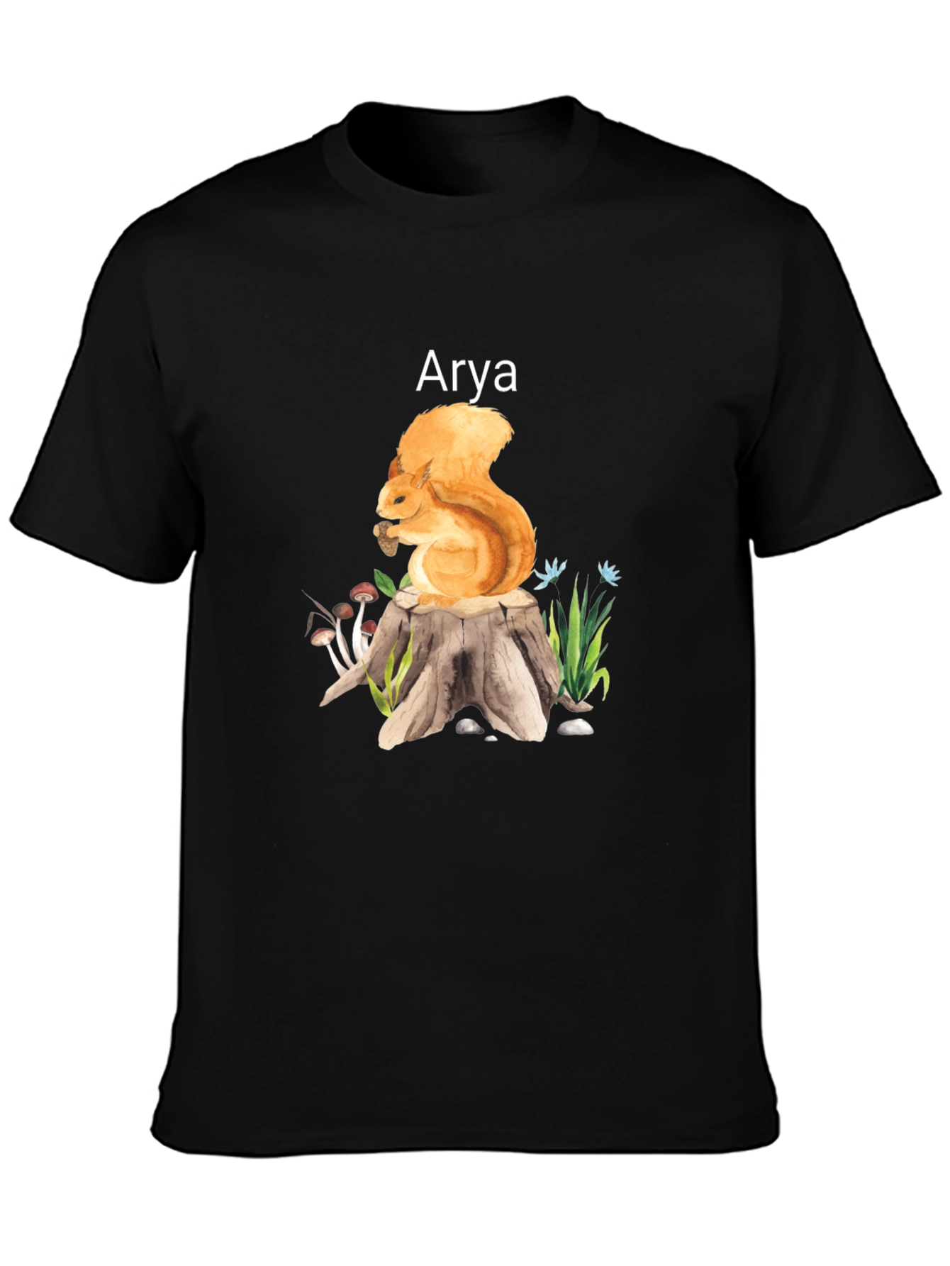 Squirrel & Arya Tee - Nature Lovers Apparel