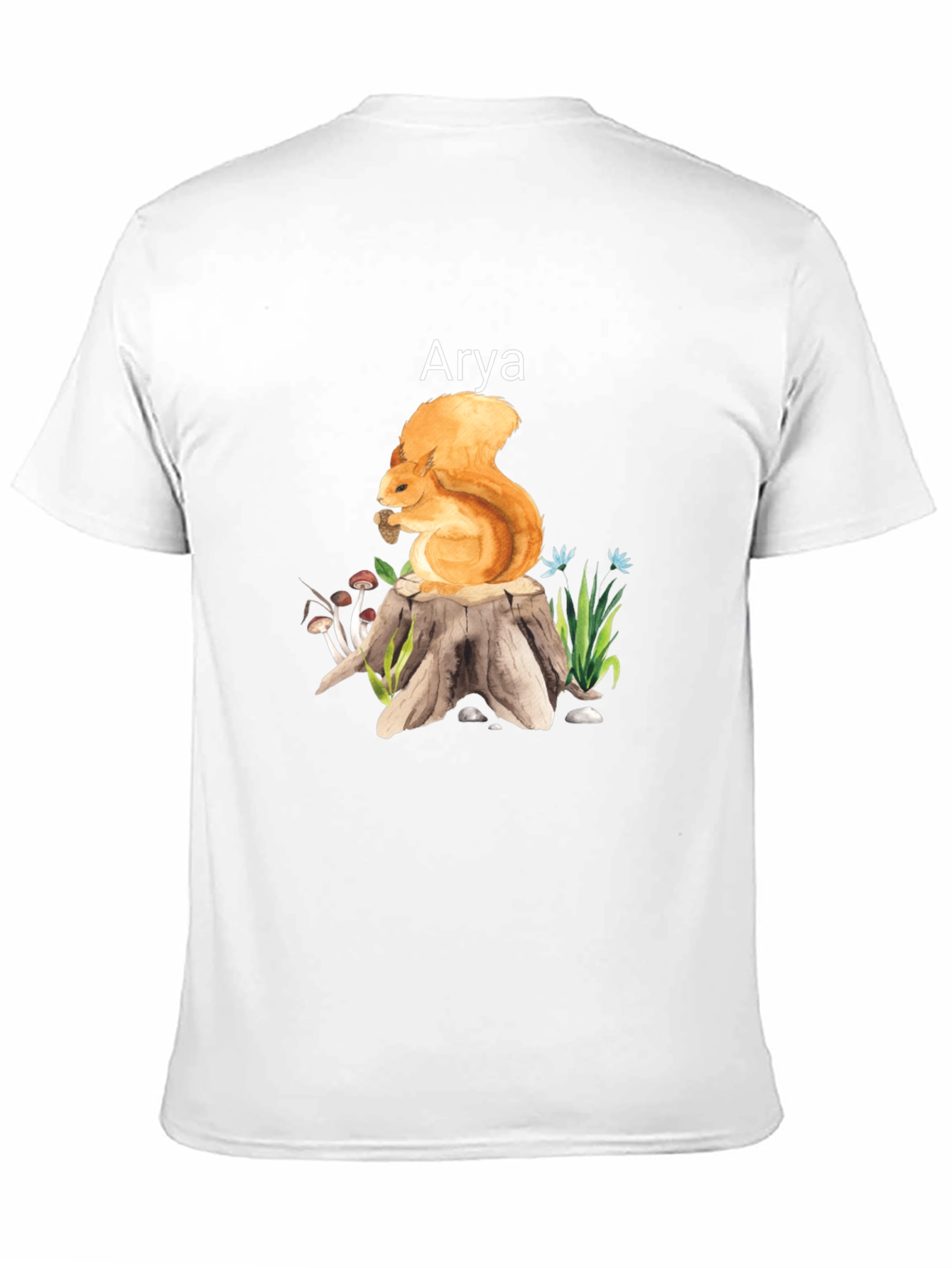 Squirrel & Arya Tee - Nature Lovers Apparel