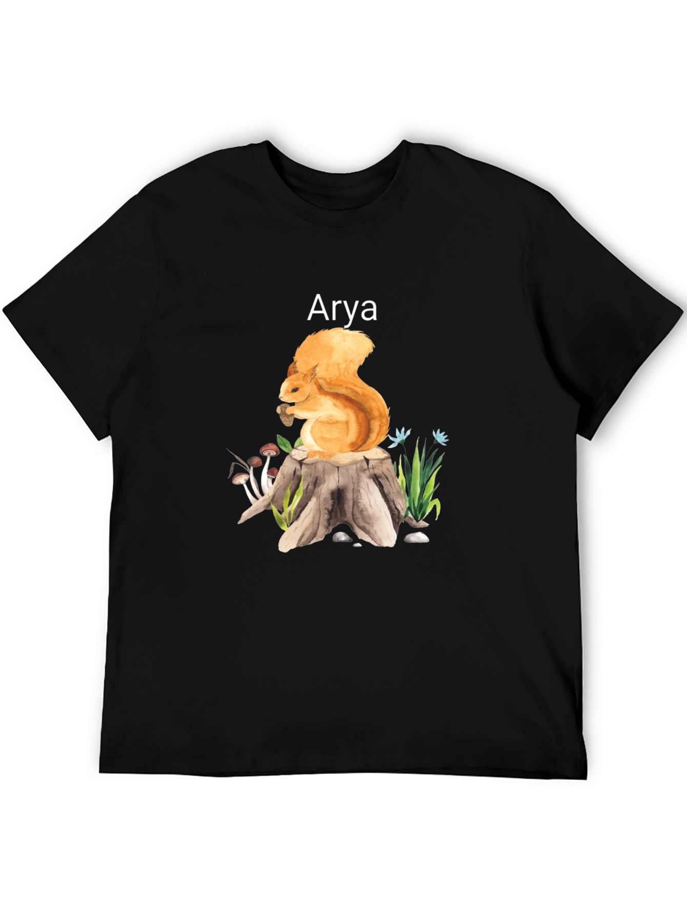 Squirrel & Arya Tee - Nature Lovers Apparel