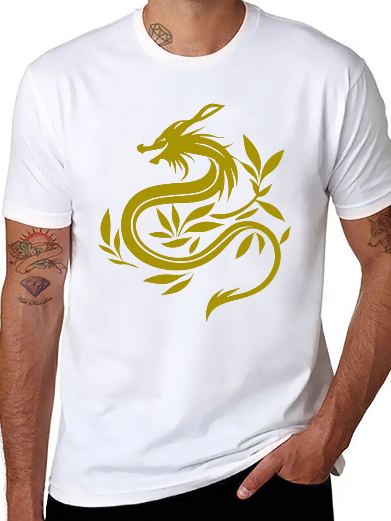 Dragon Graphic Tee - Stylish & Unique
