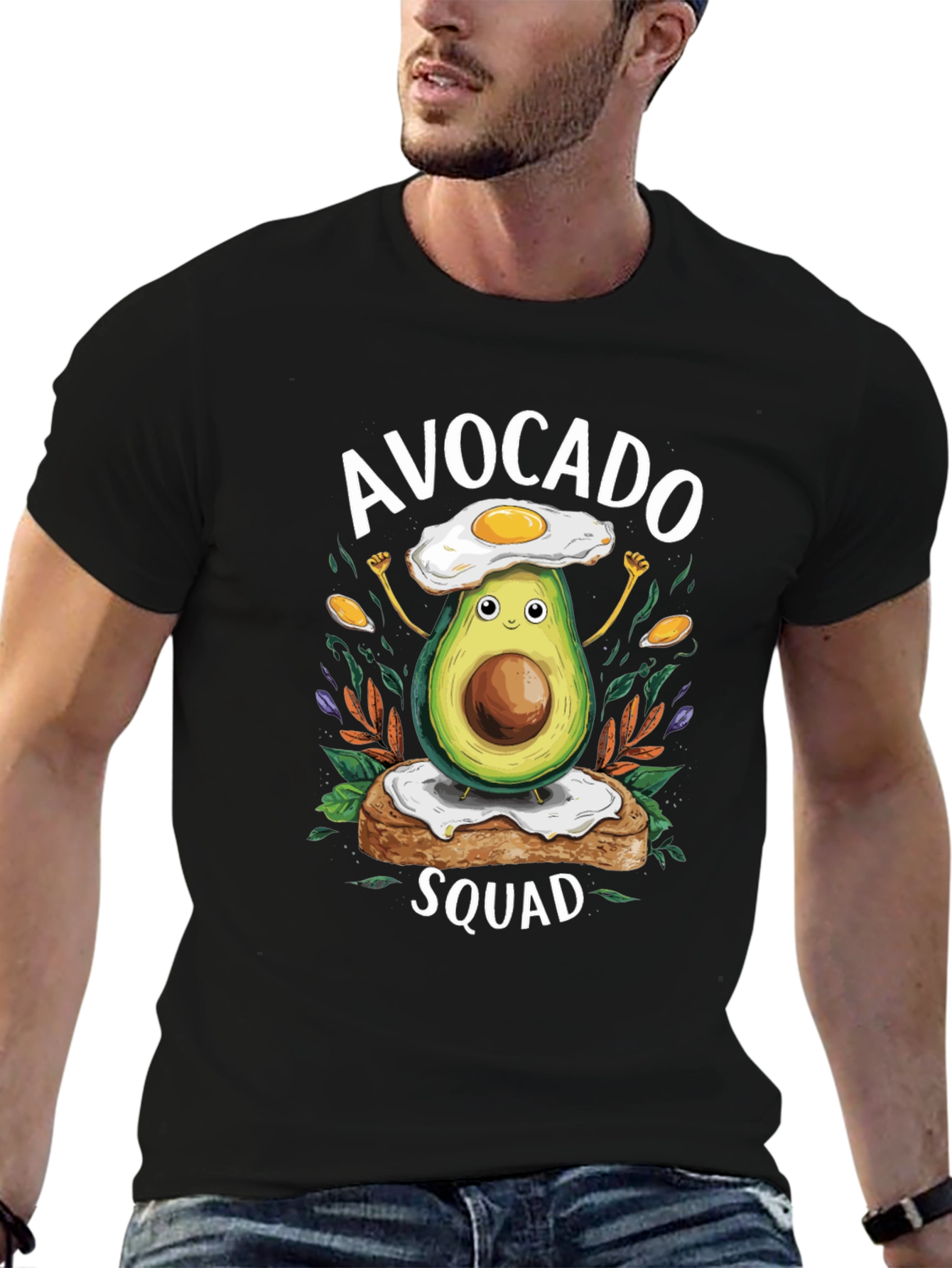 Avocado Squad T-Shirt - Funny Food Tee