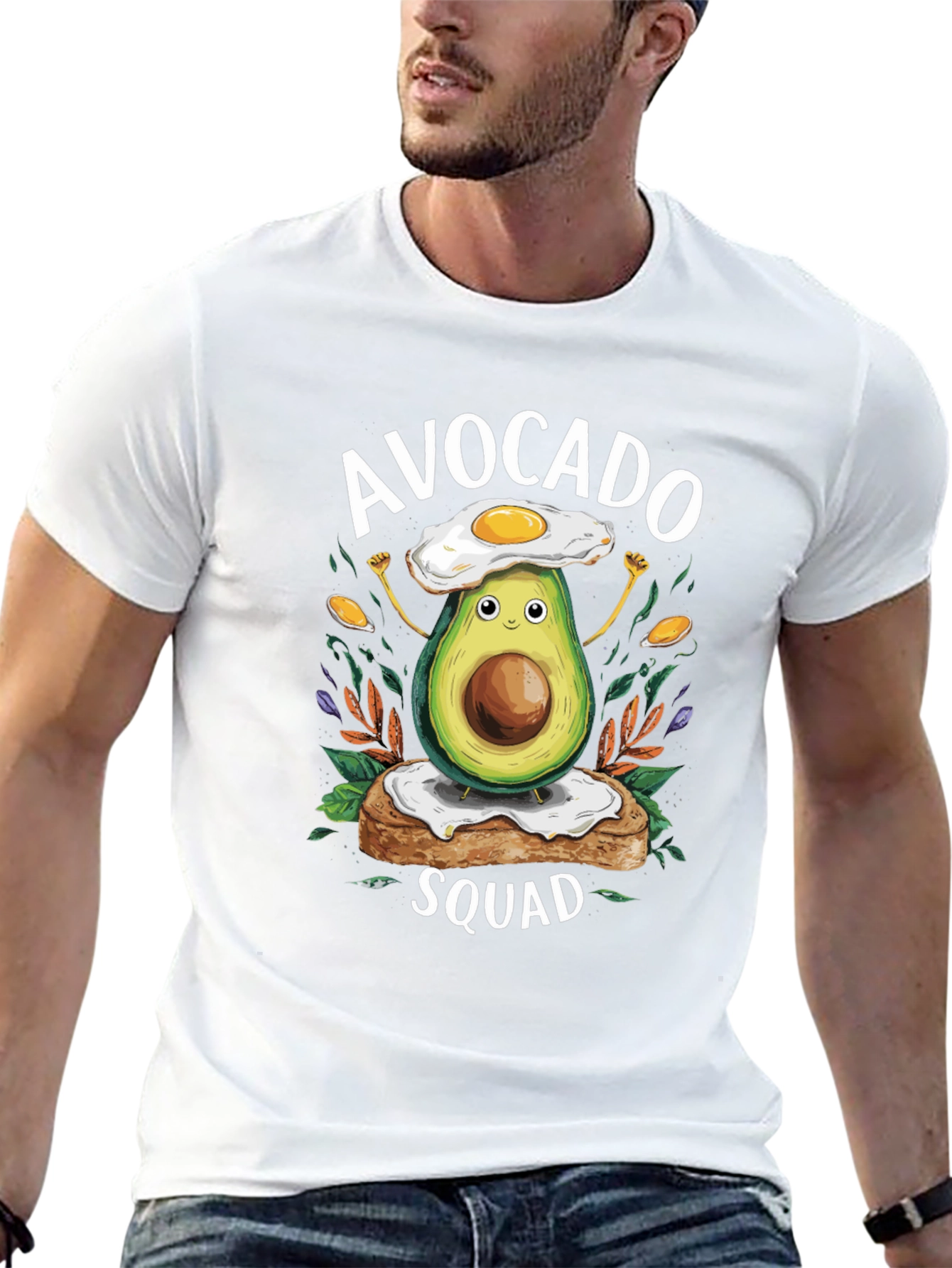 Avocado Squad T-Shirt - Funny Food Tee