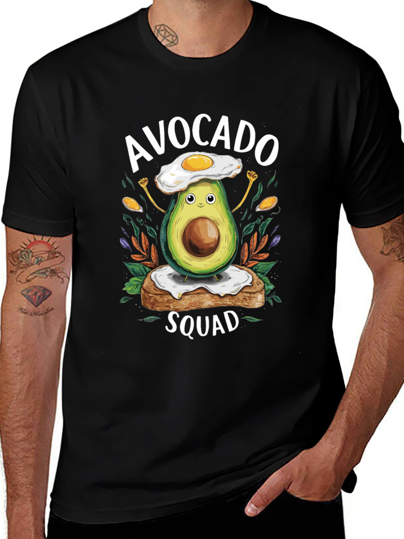 Avocado Squad T-Shirt - Funny Food Tee
