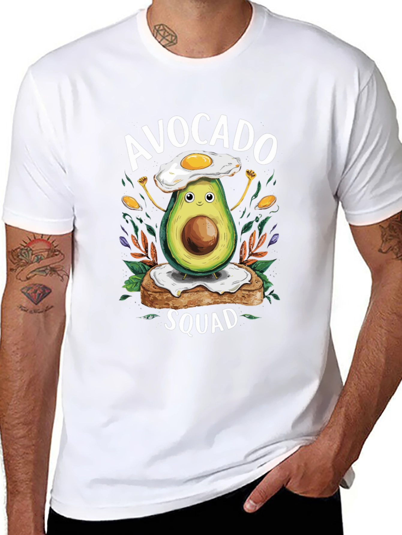 Avocado Squad T-Shirt - Funny Food Tee