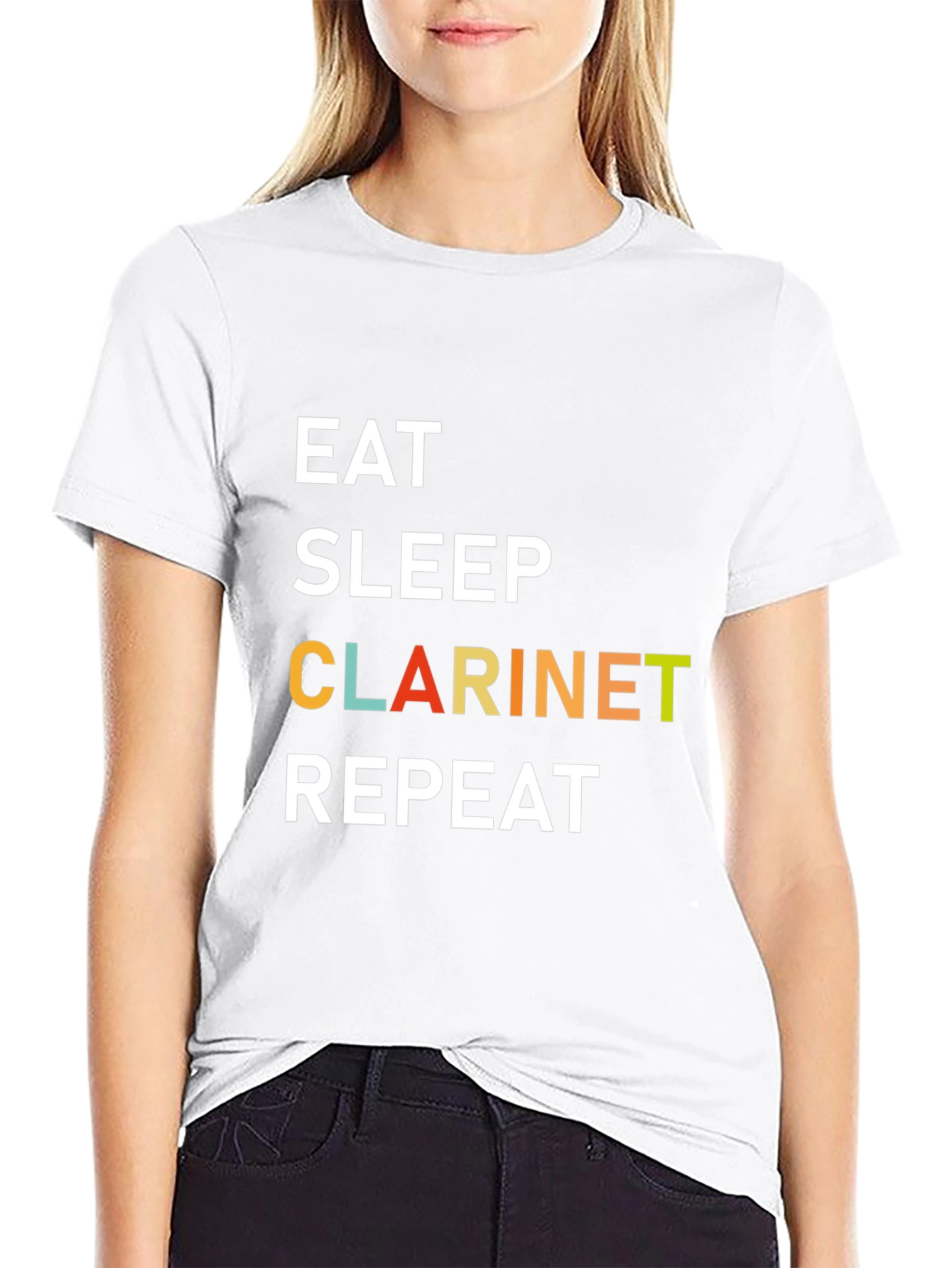 Eat Sleep Clarinet Repeat T-Shirt