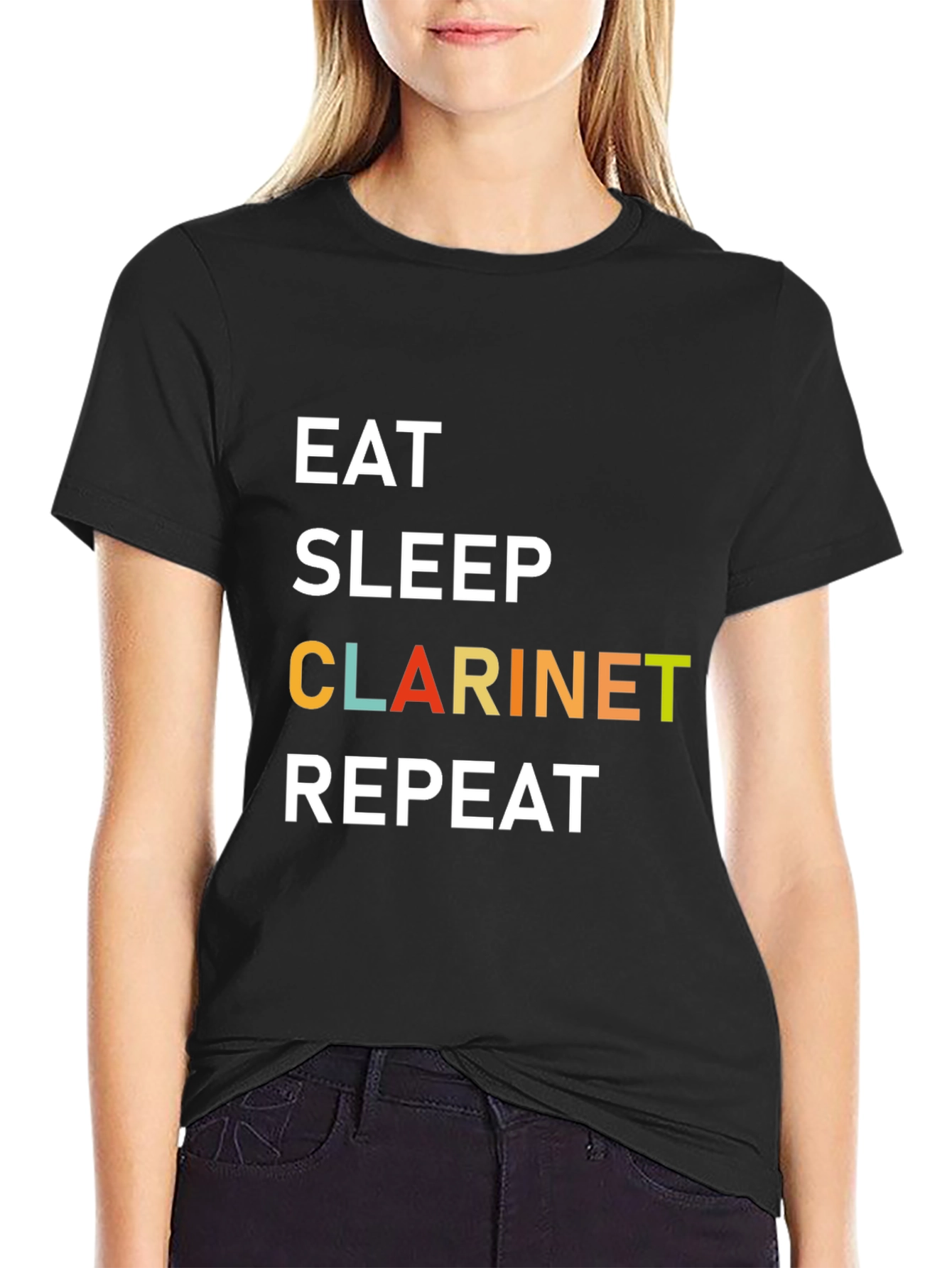 Eat Sleep Clarinet Repeat T-Shirt