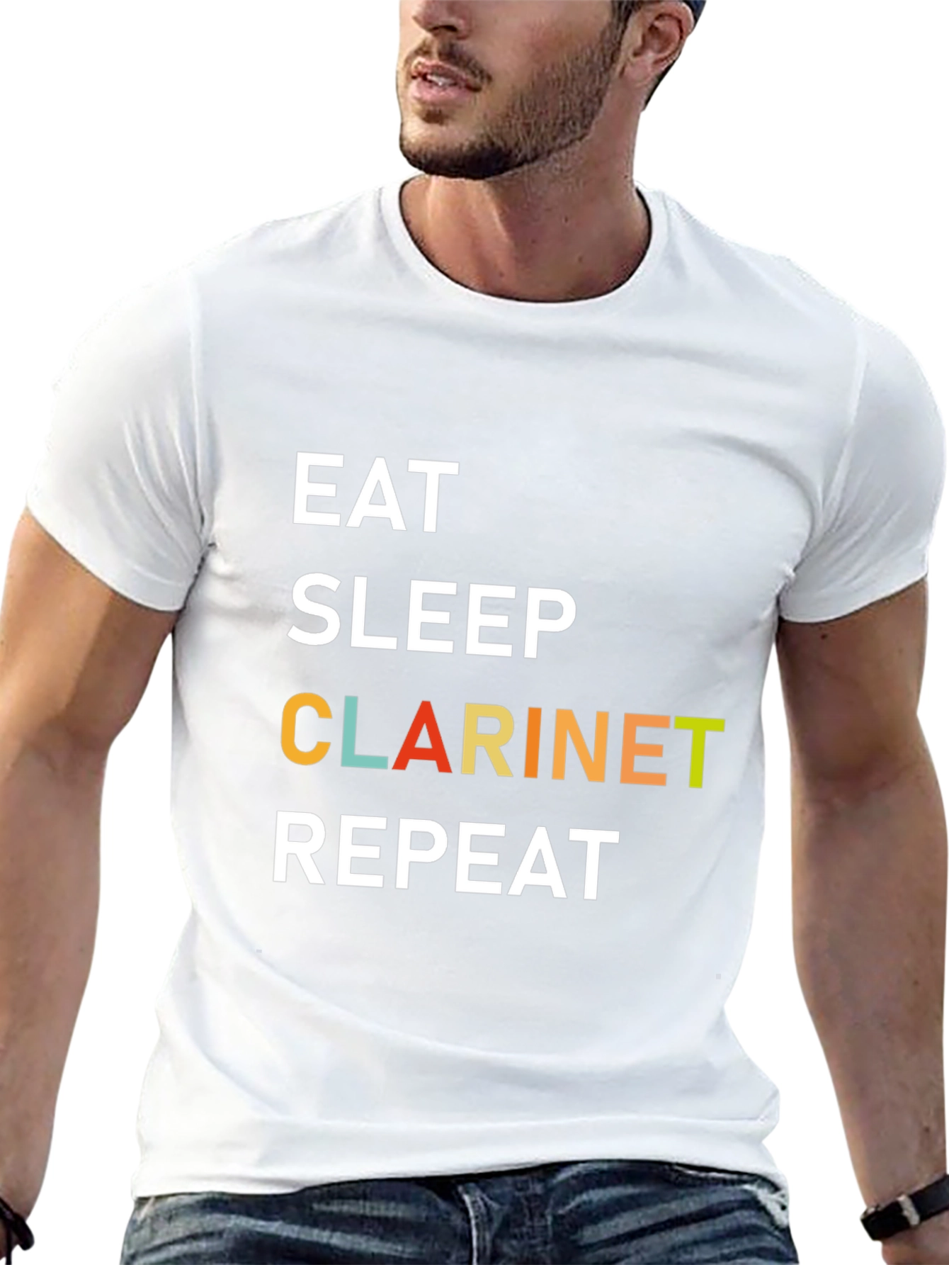 Eat Sleep Clarinet Repeat T-Shirt
