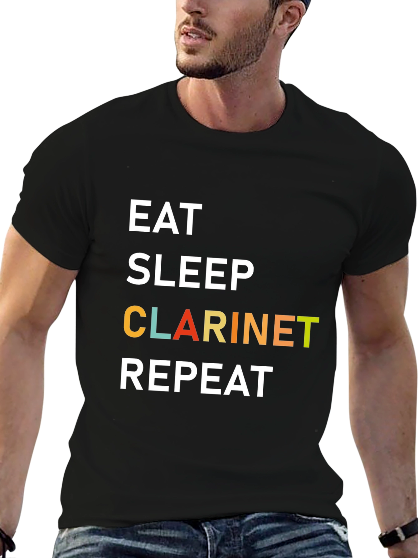 Eat Sleep Clarinet Repeat T-Shirt