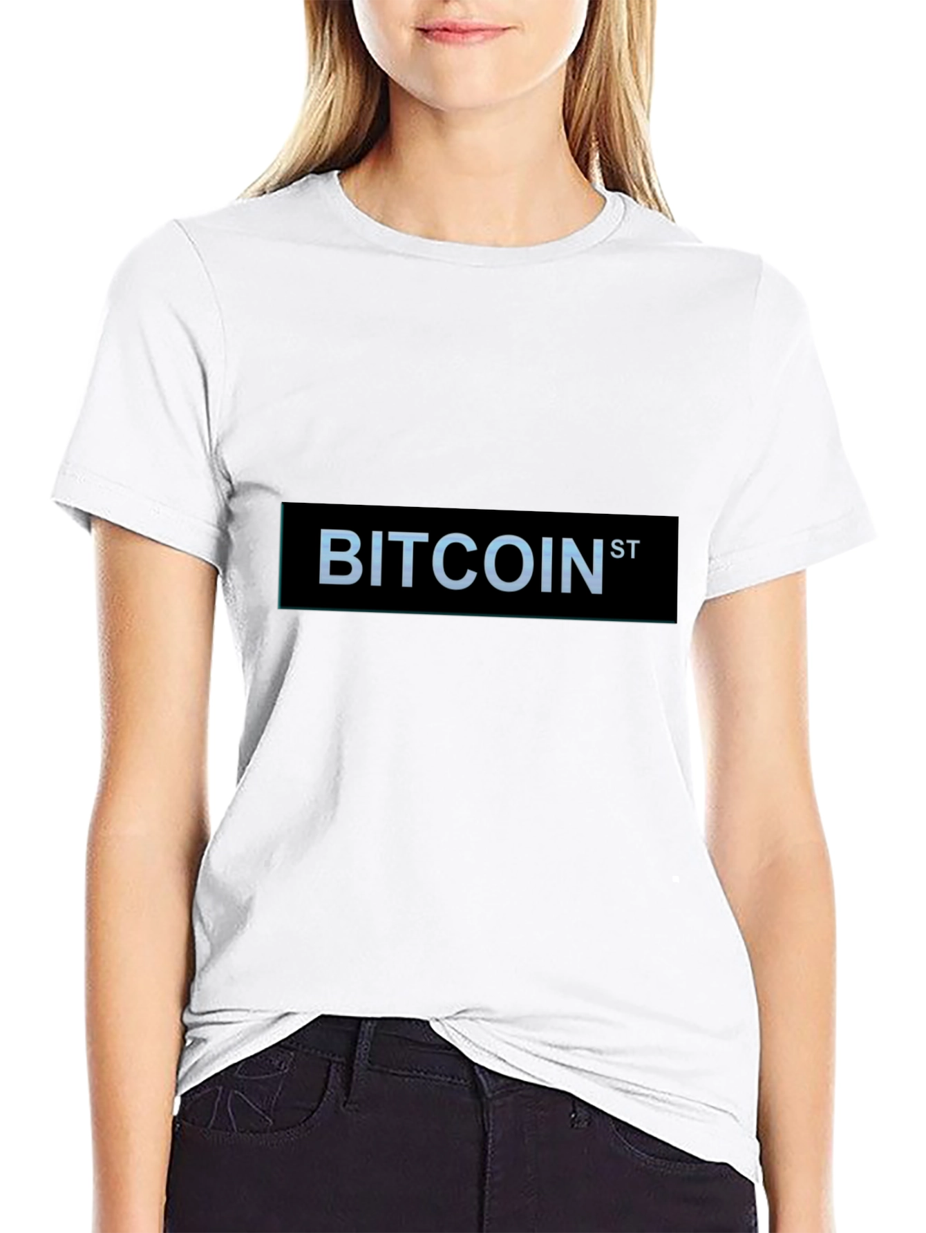 Bitcoin Street Black T-Shirt