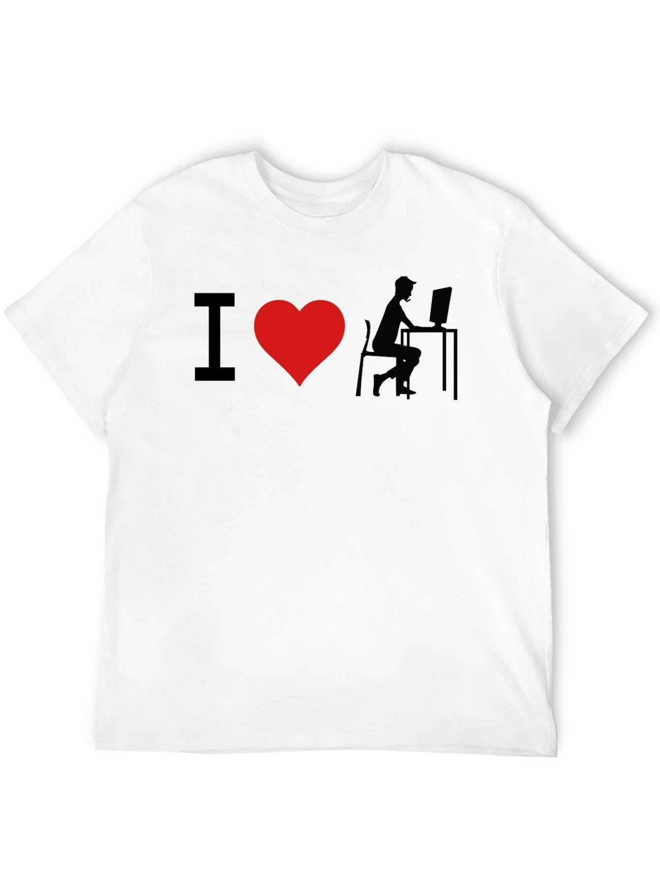 I Heart Coding Black T-Shirt