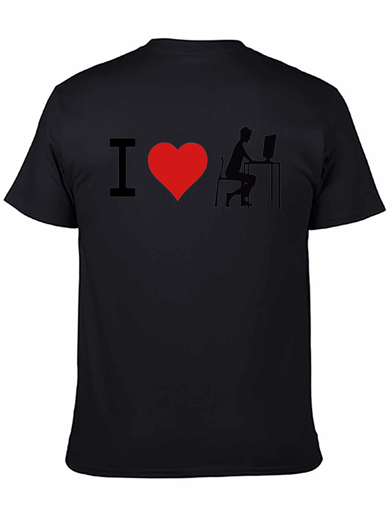 I Heart Coding Black T-Shirt