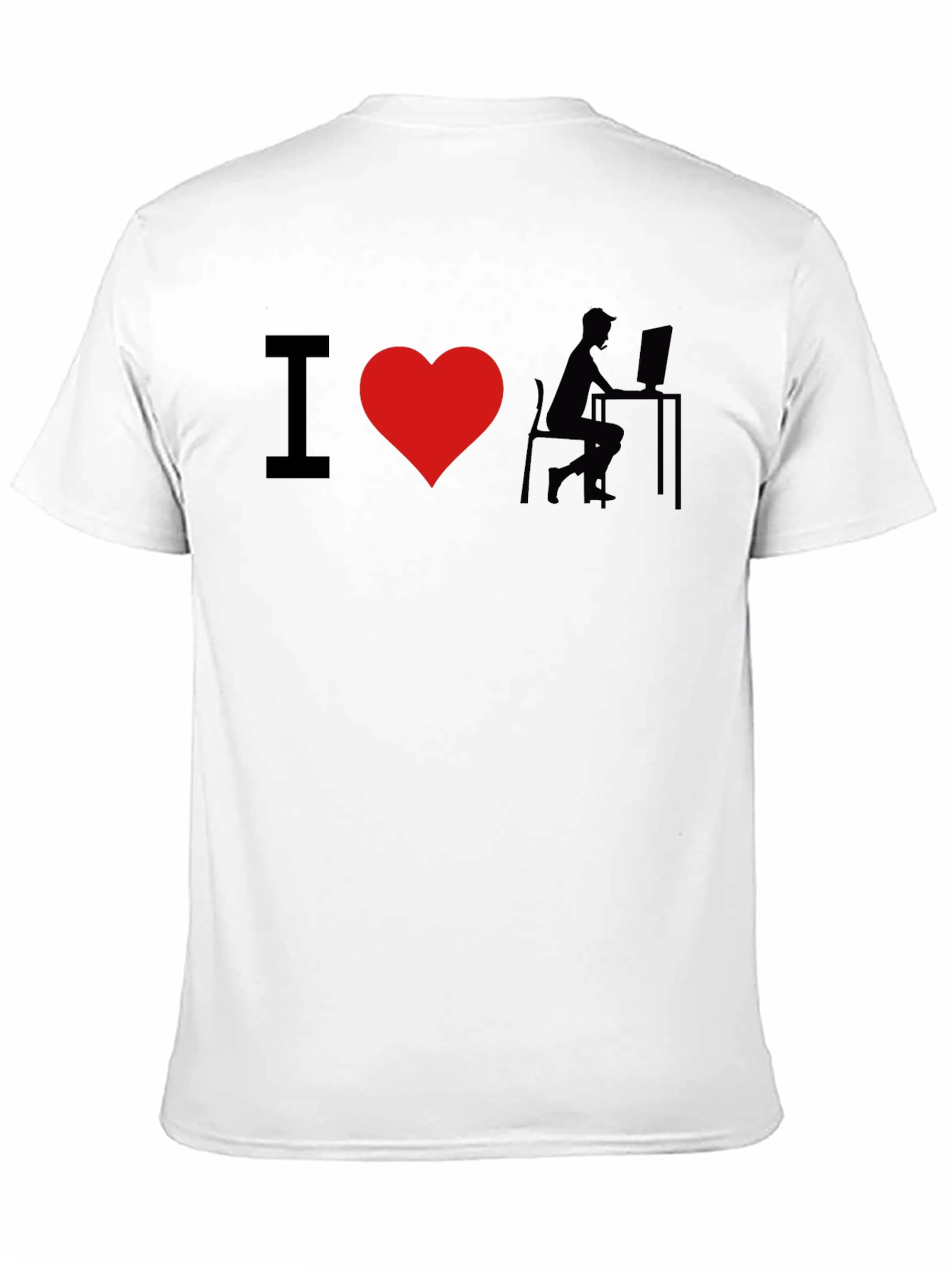 I Heart Coding Black T-Shirt