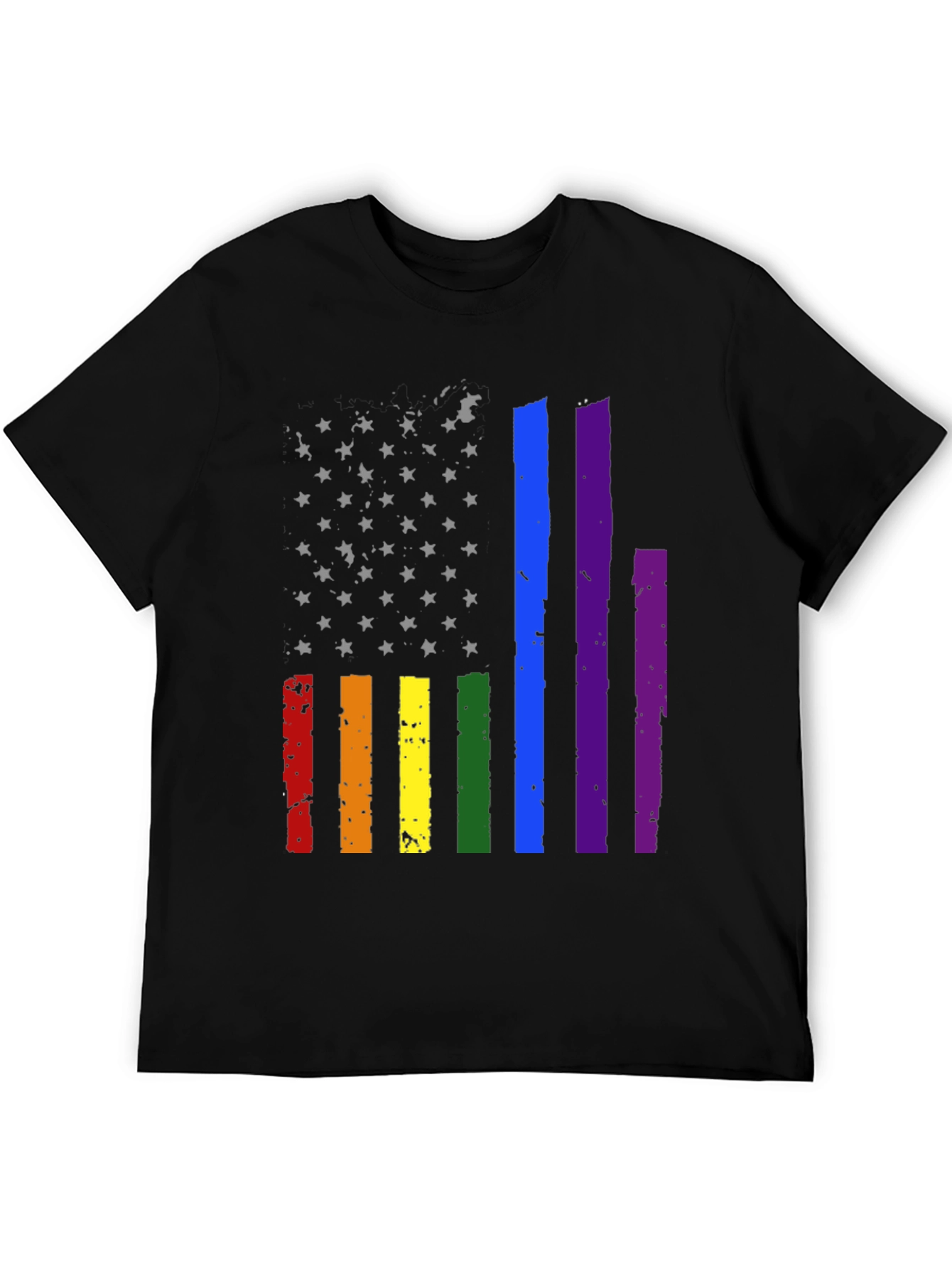 Pride American Flag Graphic Tee