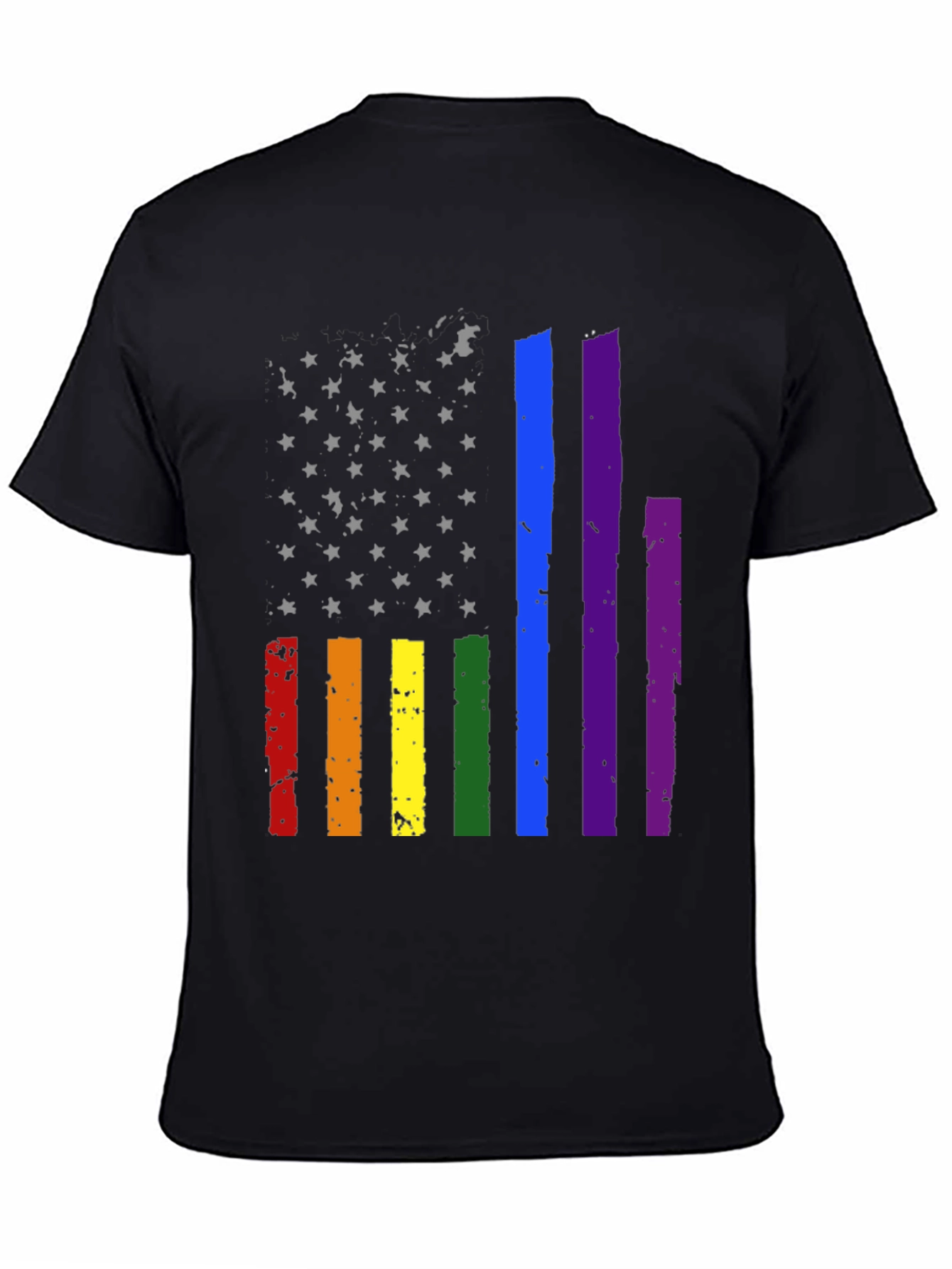Pride American Flag Graphic Tee