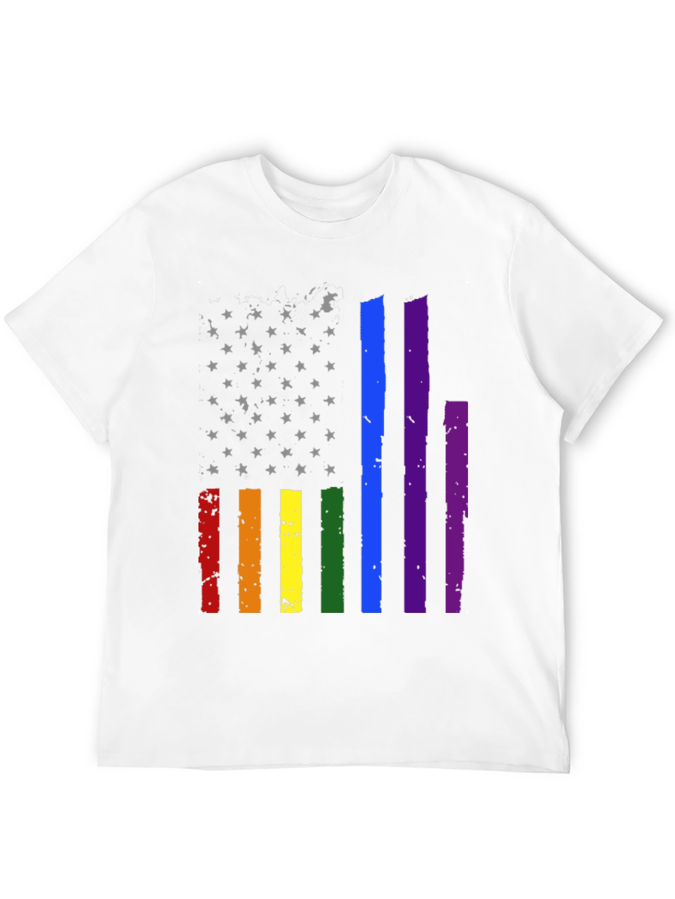 Pride American Flag Graphic Tee