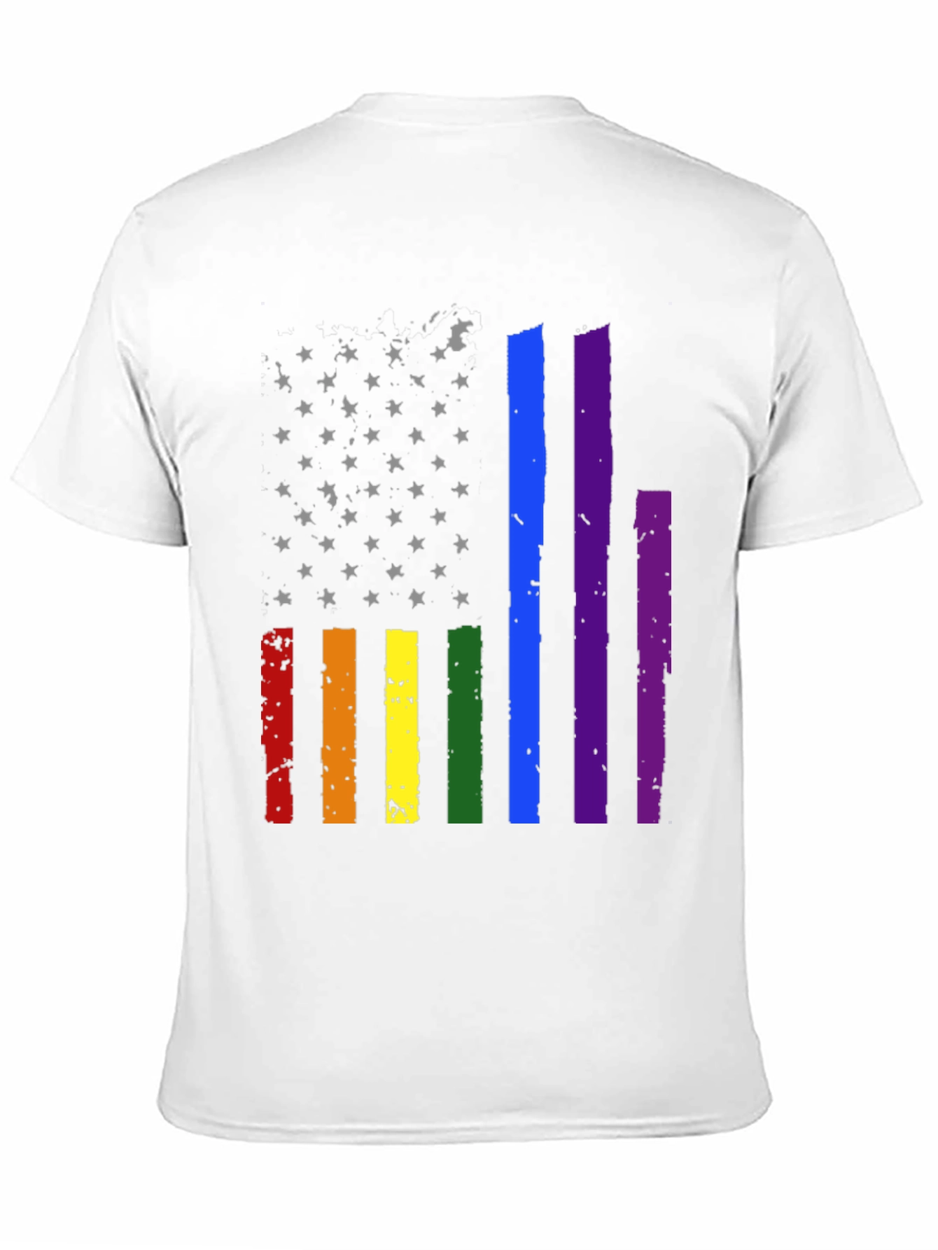 Pride American Flag Graphic Tee