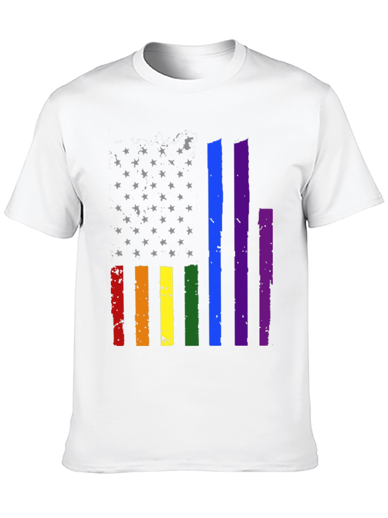 Pride American Flag Graphic Tee