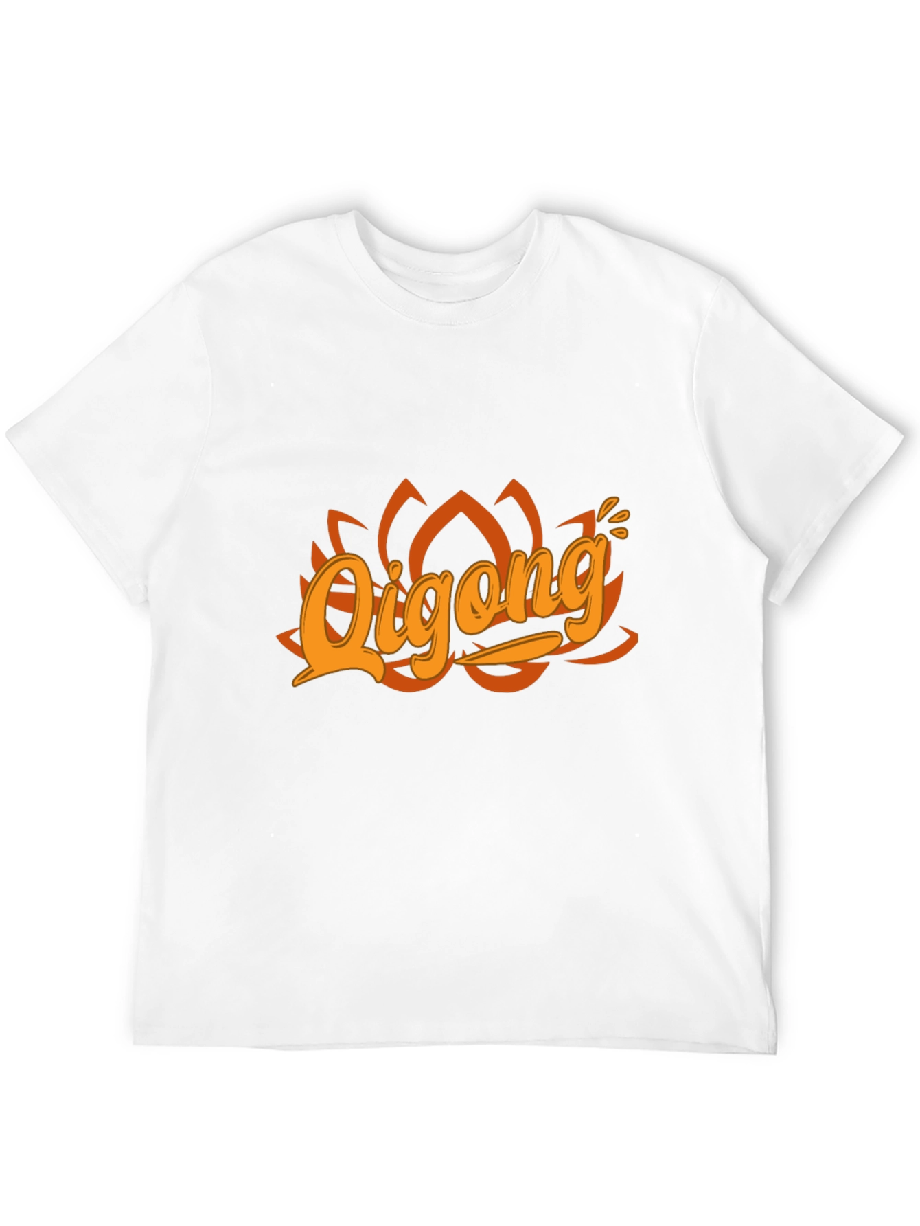 Qigong Graphic Tee - Black Cotton Blend