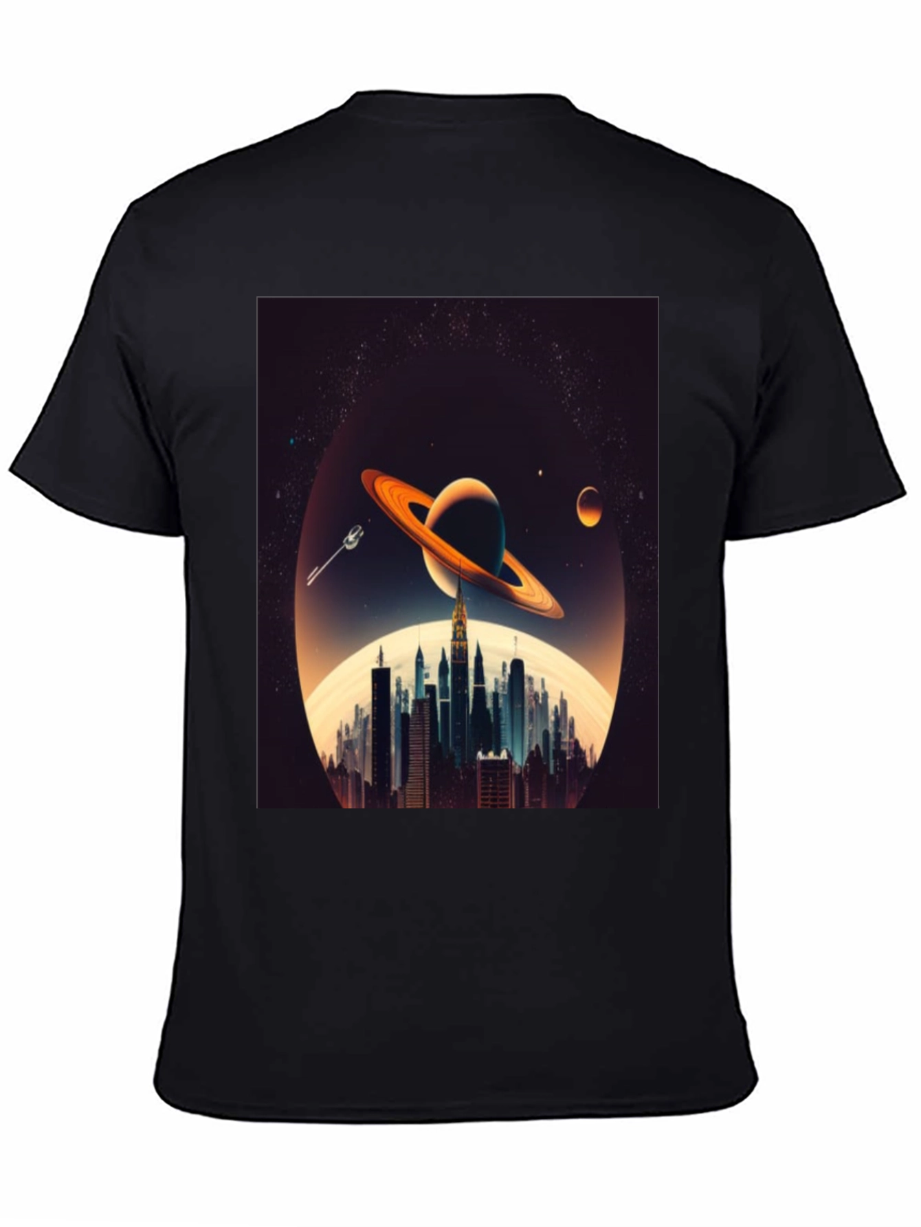 Cosmic Cityscape Graphic Tee