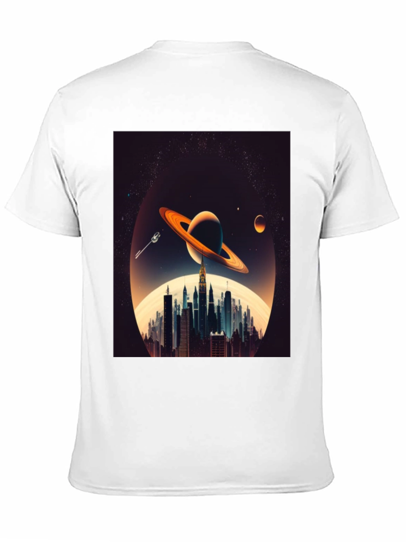 Cosmic Cityscape Graphic Tee