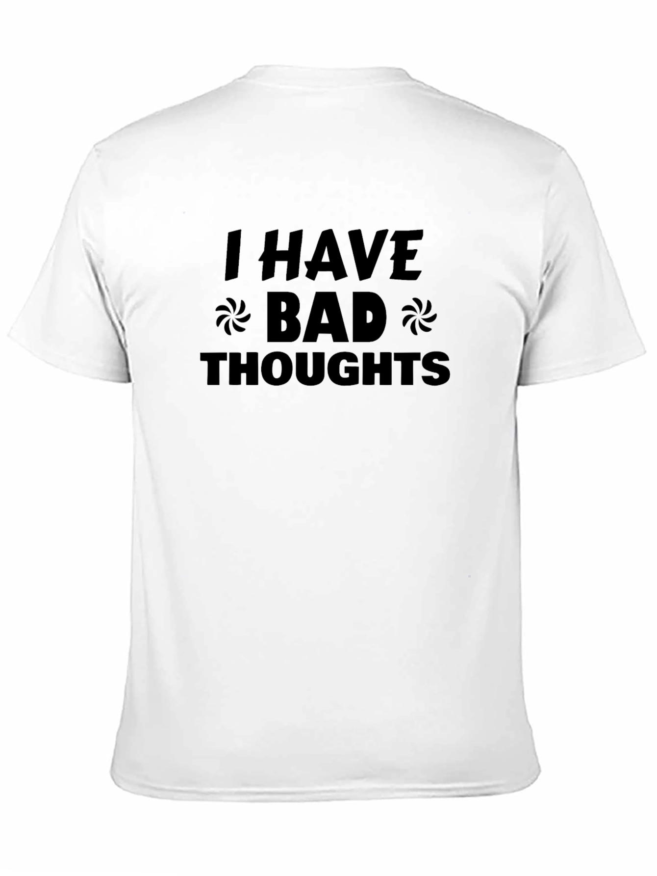 I Have Bad Thoughts Graphic Tee - Black