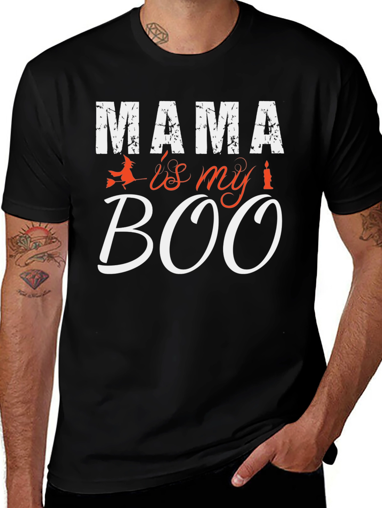 Mama is my Boo Halloween T-Shirt