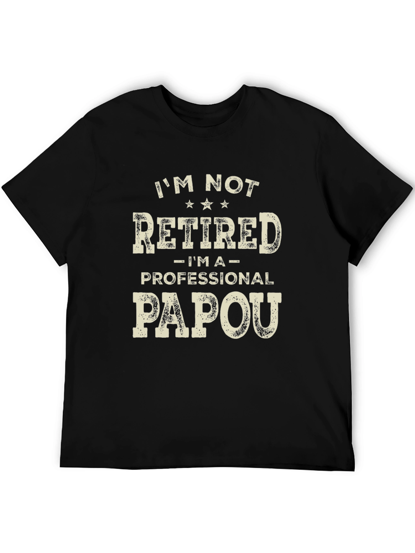 Professional Papou T-Shirt - Great for Grandfathers!