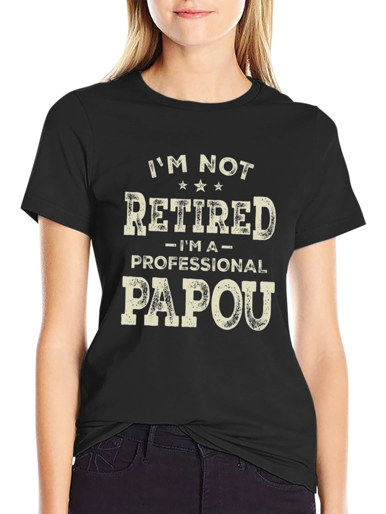 Professional Papou T-Shirt - Great for Grandfathers!