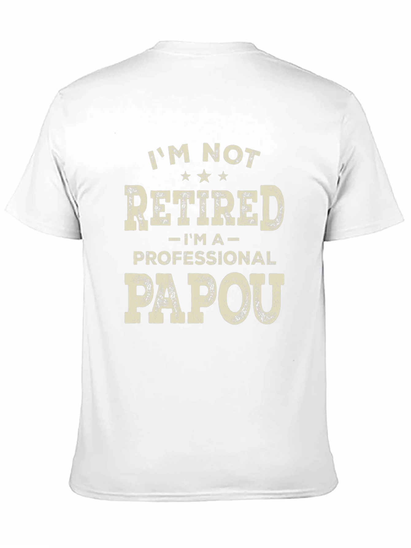 Professional Papou T-Shirt - Great for Grandfathers!