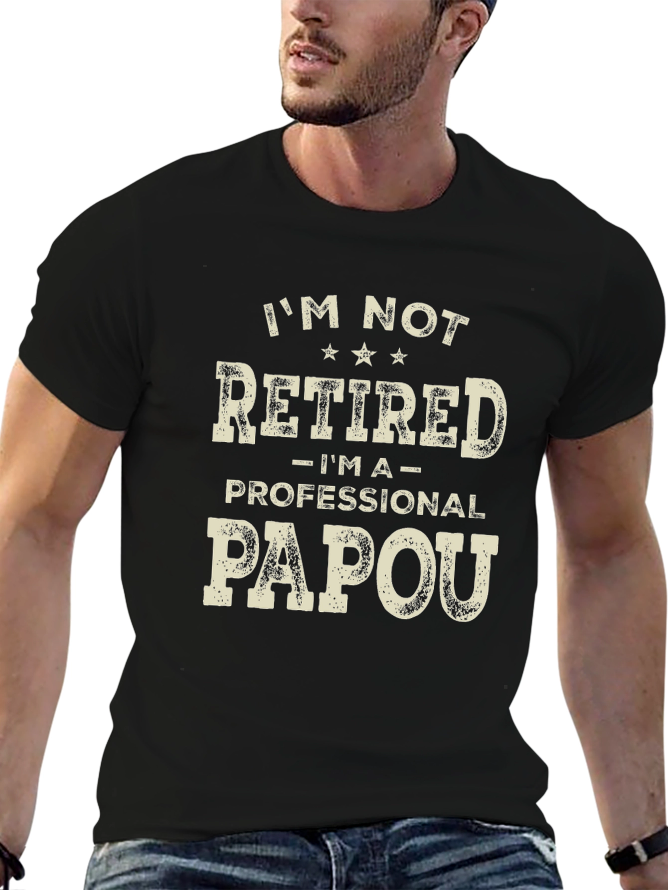Professional Papou T-Shirt - Great for Grandfathers!