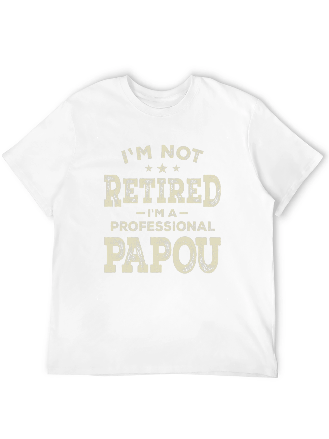 Professional Papou T-Shirt - Great for Grandfathers!