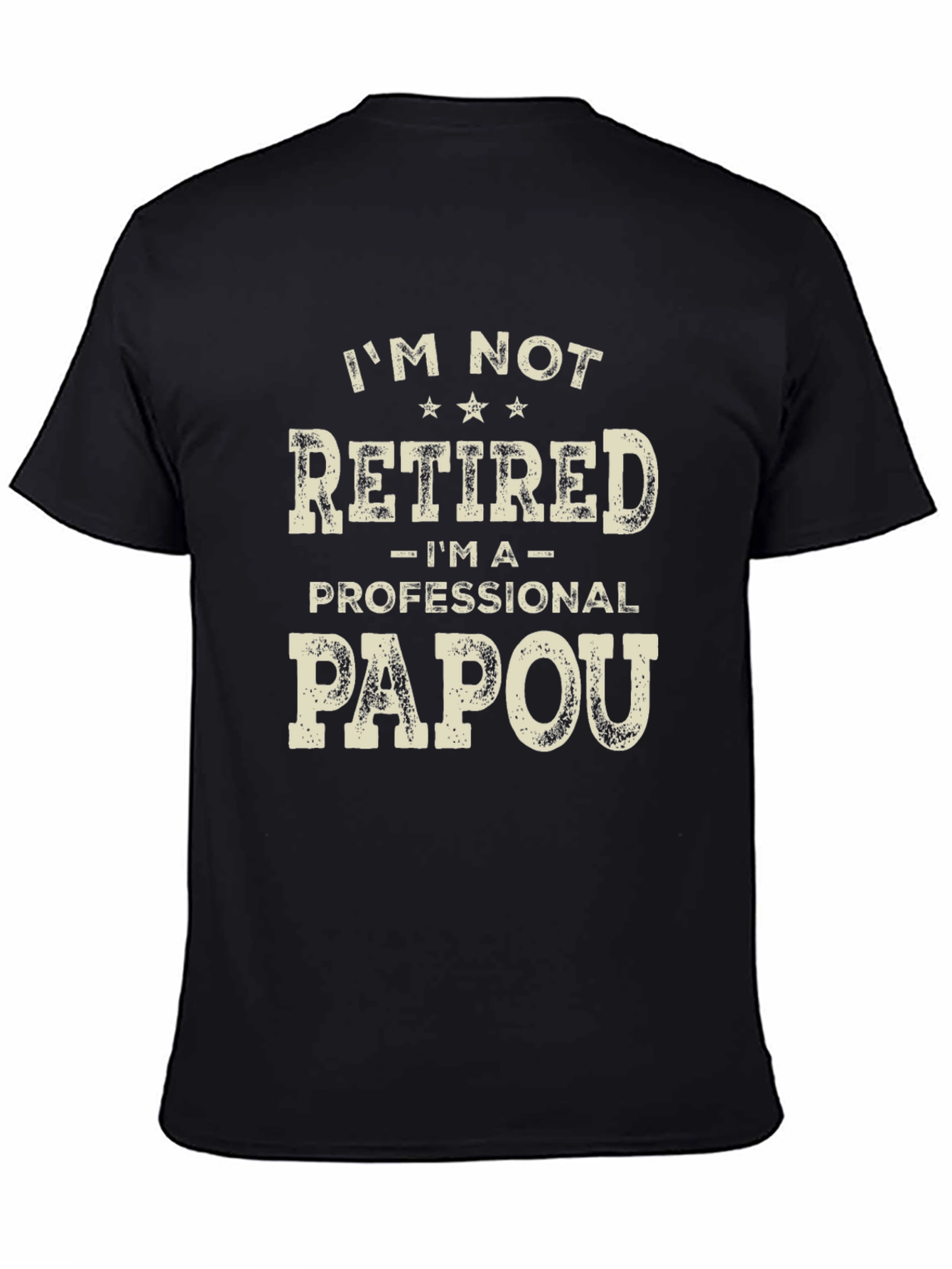 Professional Papou T-Shirt - Great for Grandfathers!