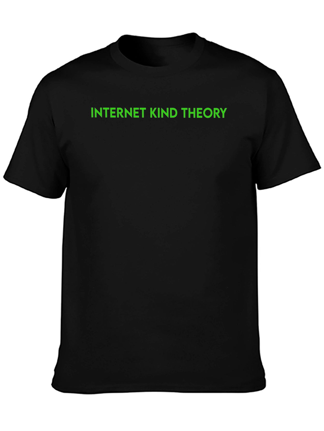 Internet Kind Theory Black T-Shirt