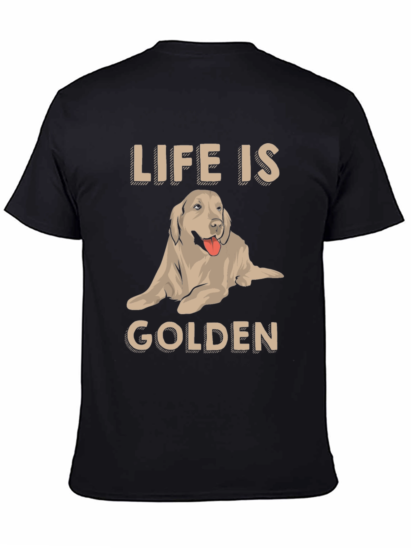 Life is Golden Dog T-Shirt